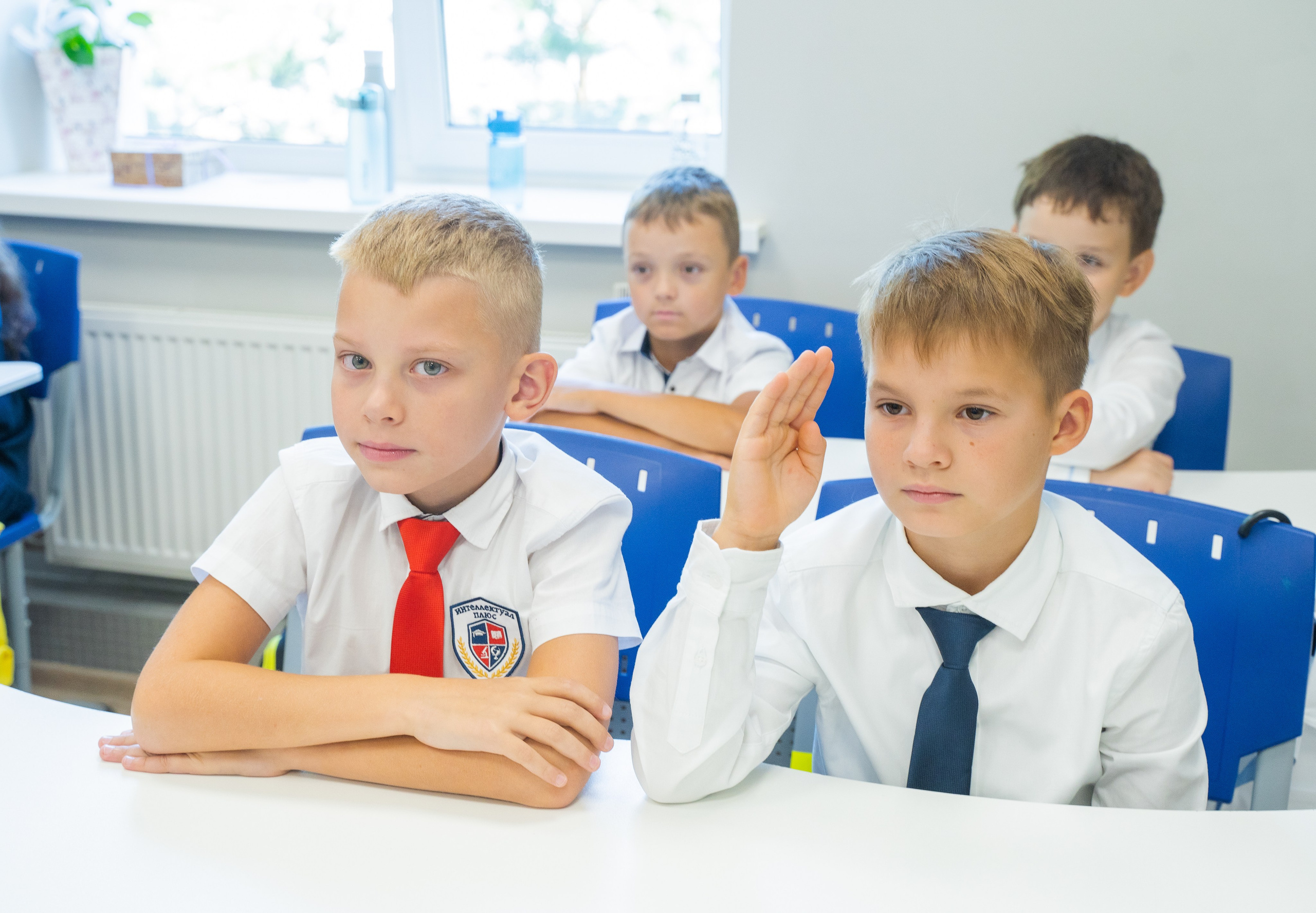 1 сентября в частной школе