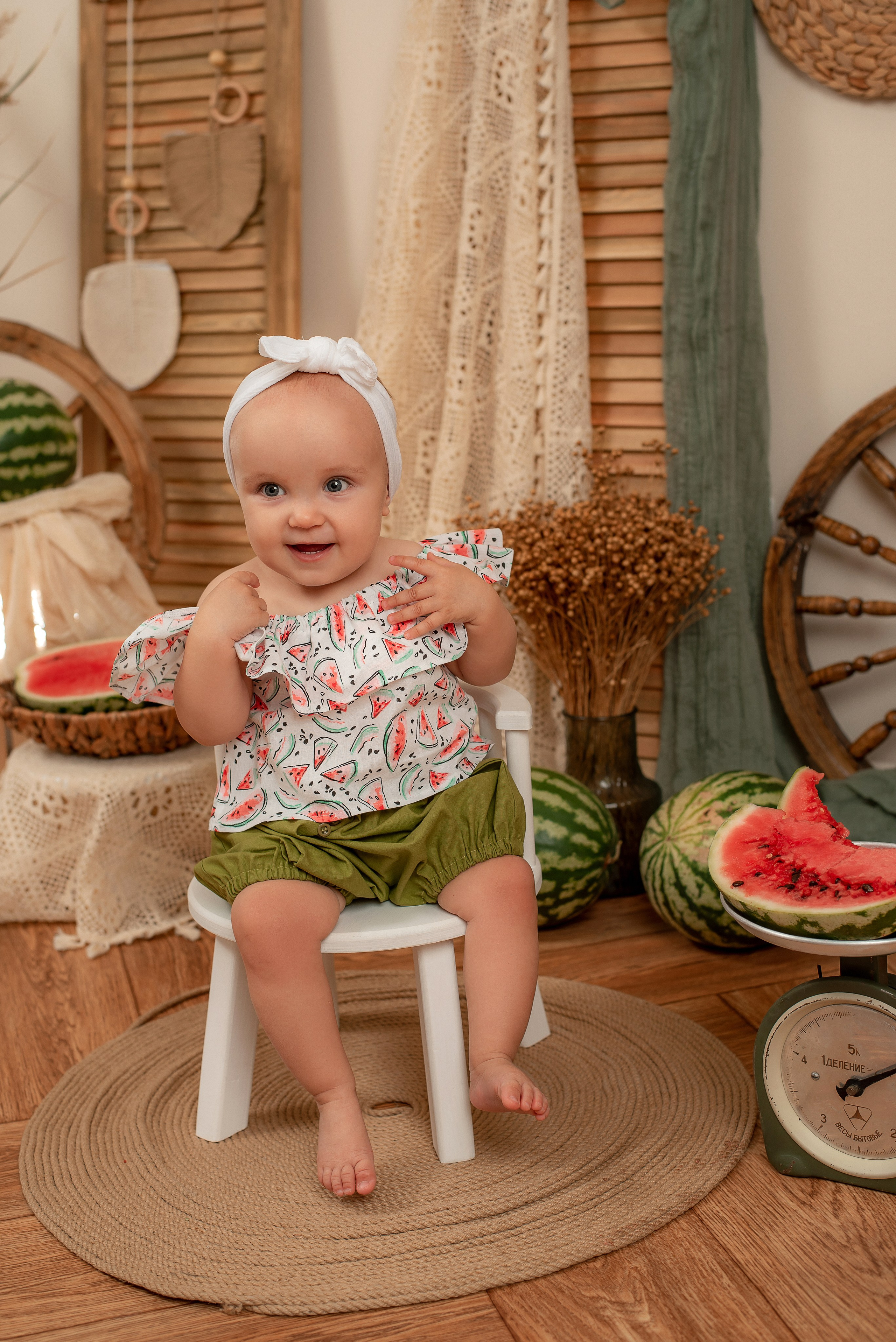 Арбузная фотосессия с Лизой и Софией. Семейный и детский фотограф Наталья Горда