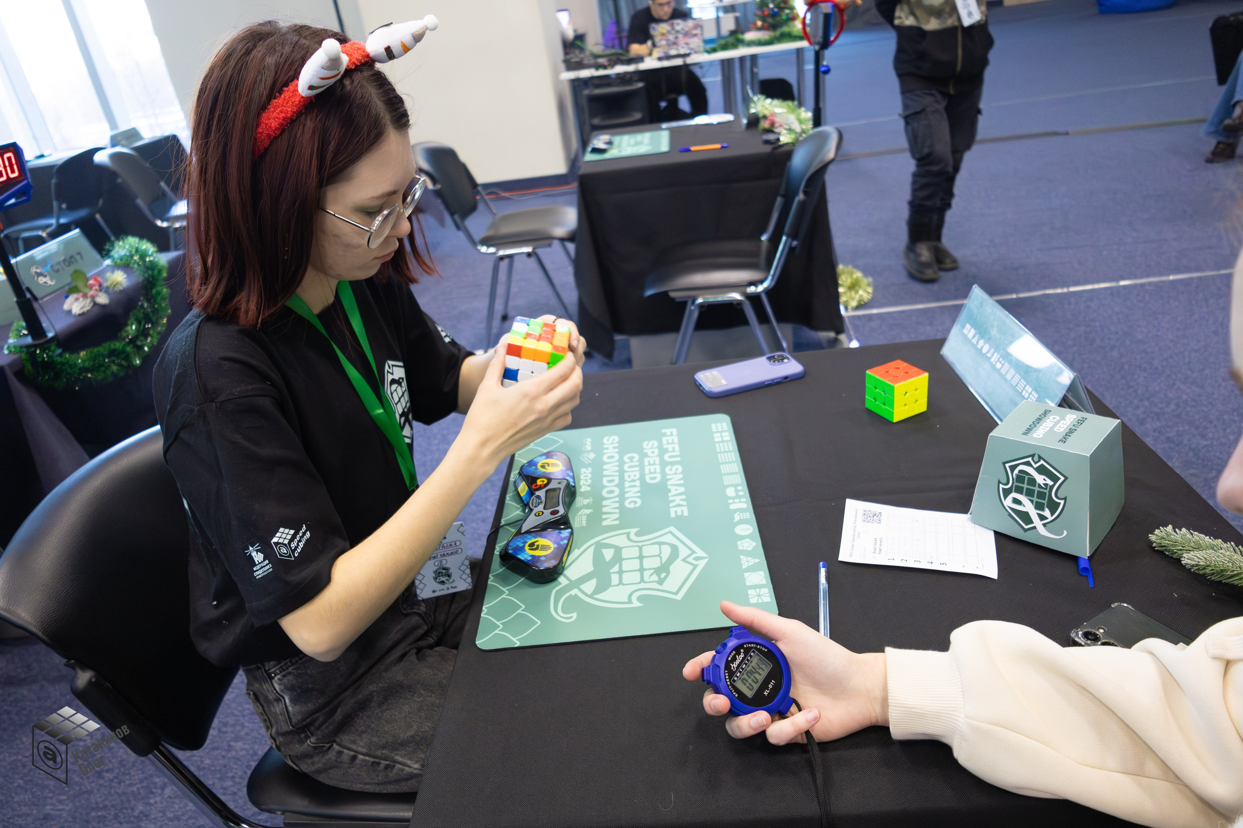 FEFU Snake Speedcubing Showdown 2024. Олег Катакинов| Репортажный фотограф в городе у моря (Владивосток)