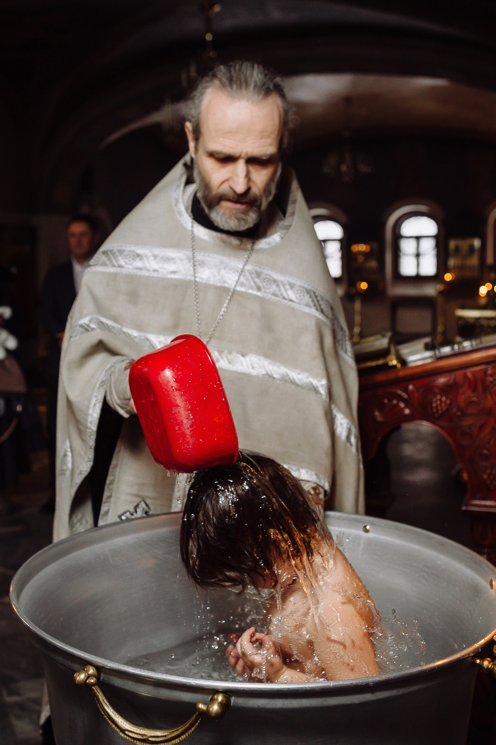 Крещение. Репортажный и свадебный фотограф в Москве Лена Таращенко