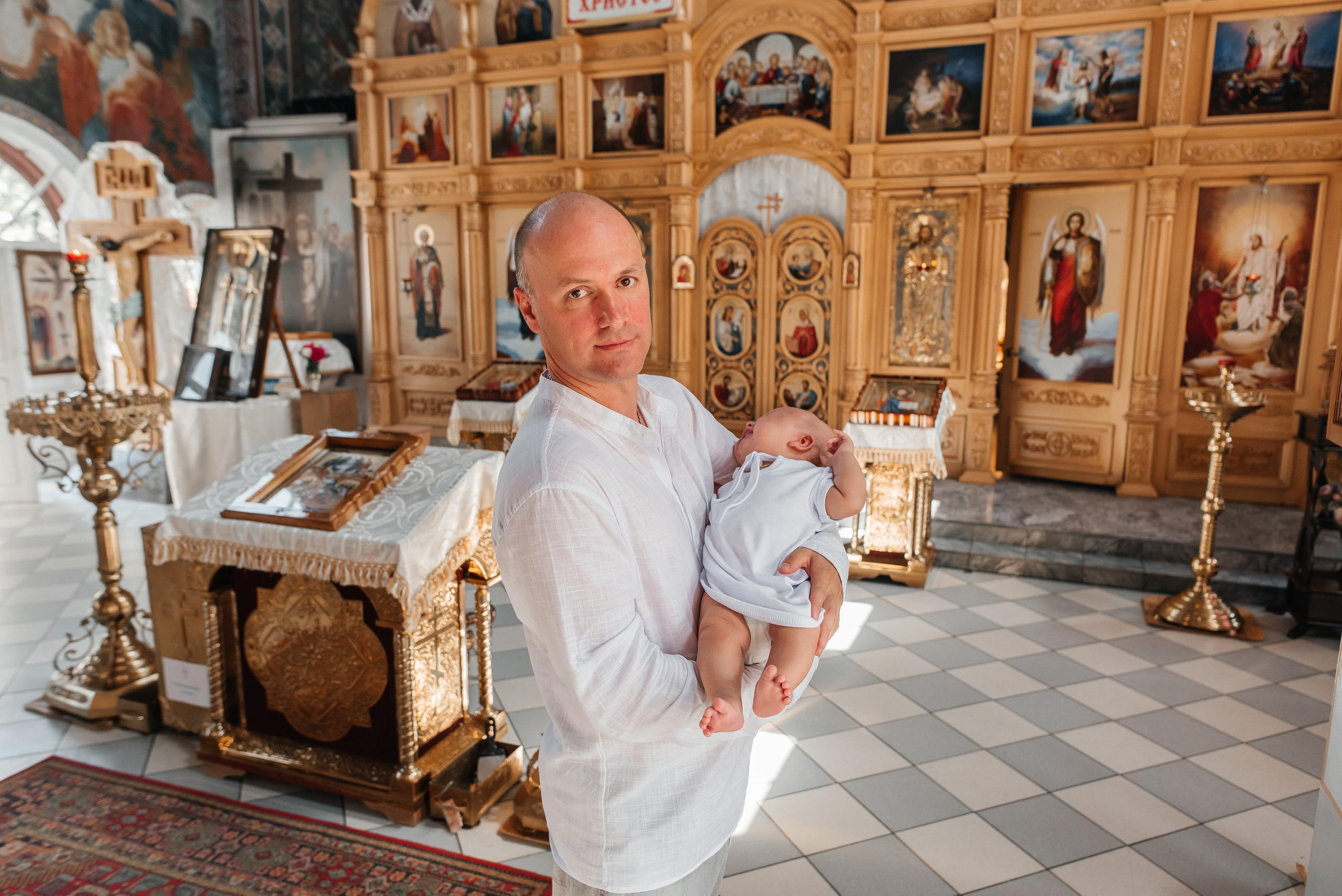 Крещение Артемия. Детский и семейный фотограф выпускной альбом Приморско-Ахтарск