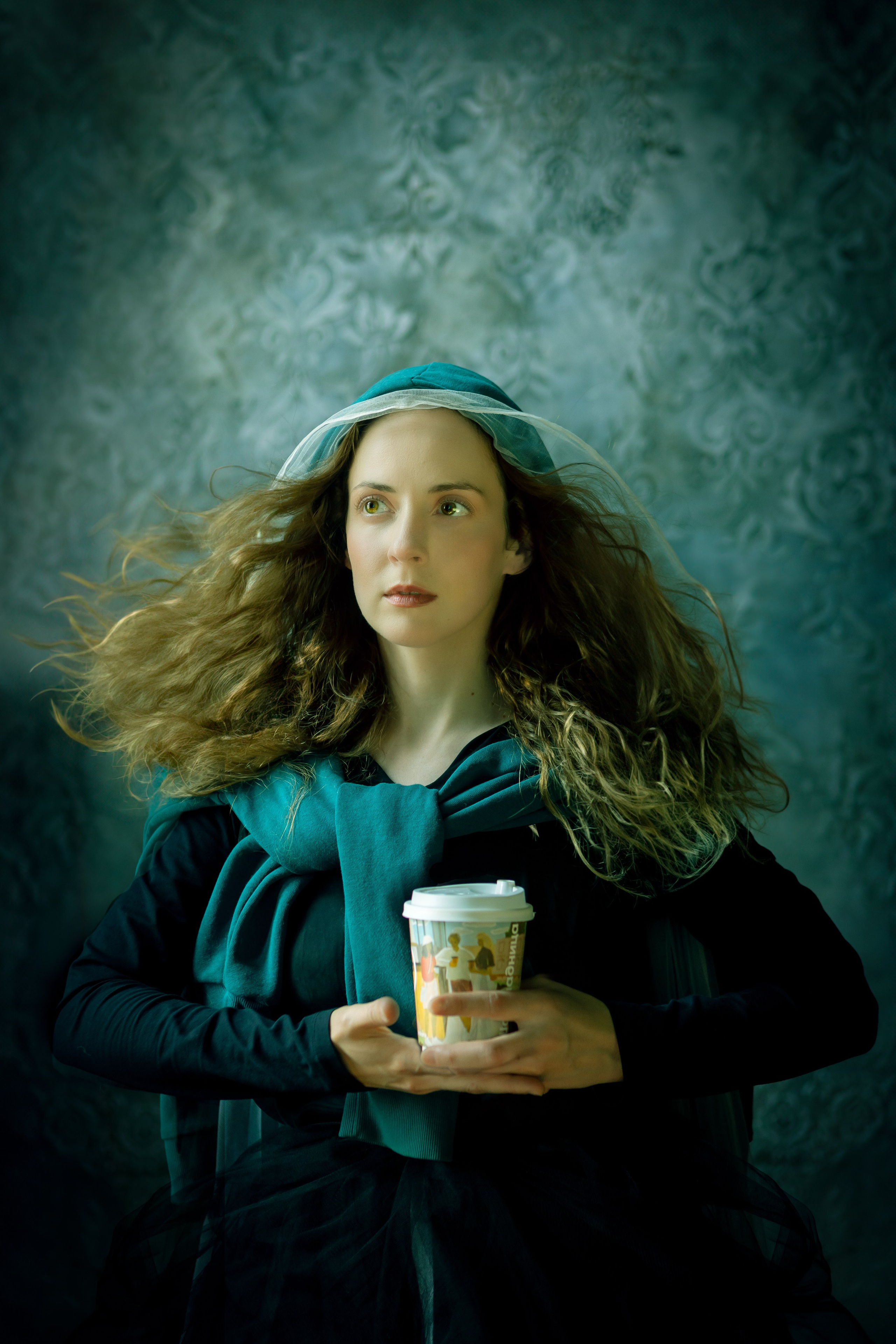 Ольга. Творческая съемка. Портретный творческий фотограф в Москве Надя Дудник