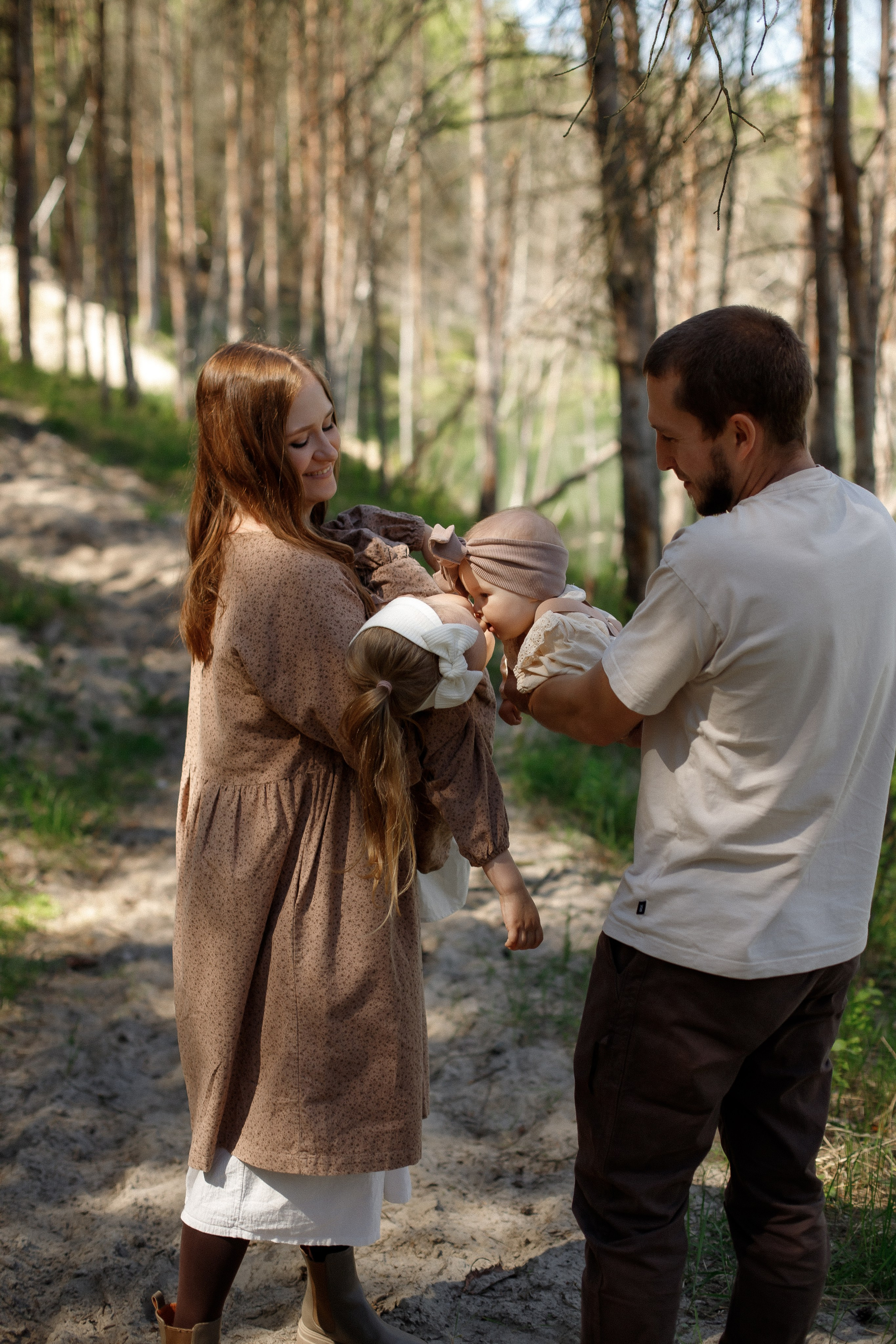 Семейная съемка на карьере. Фотограф Карпачан Анастасия
