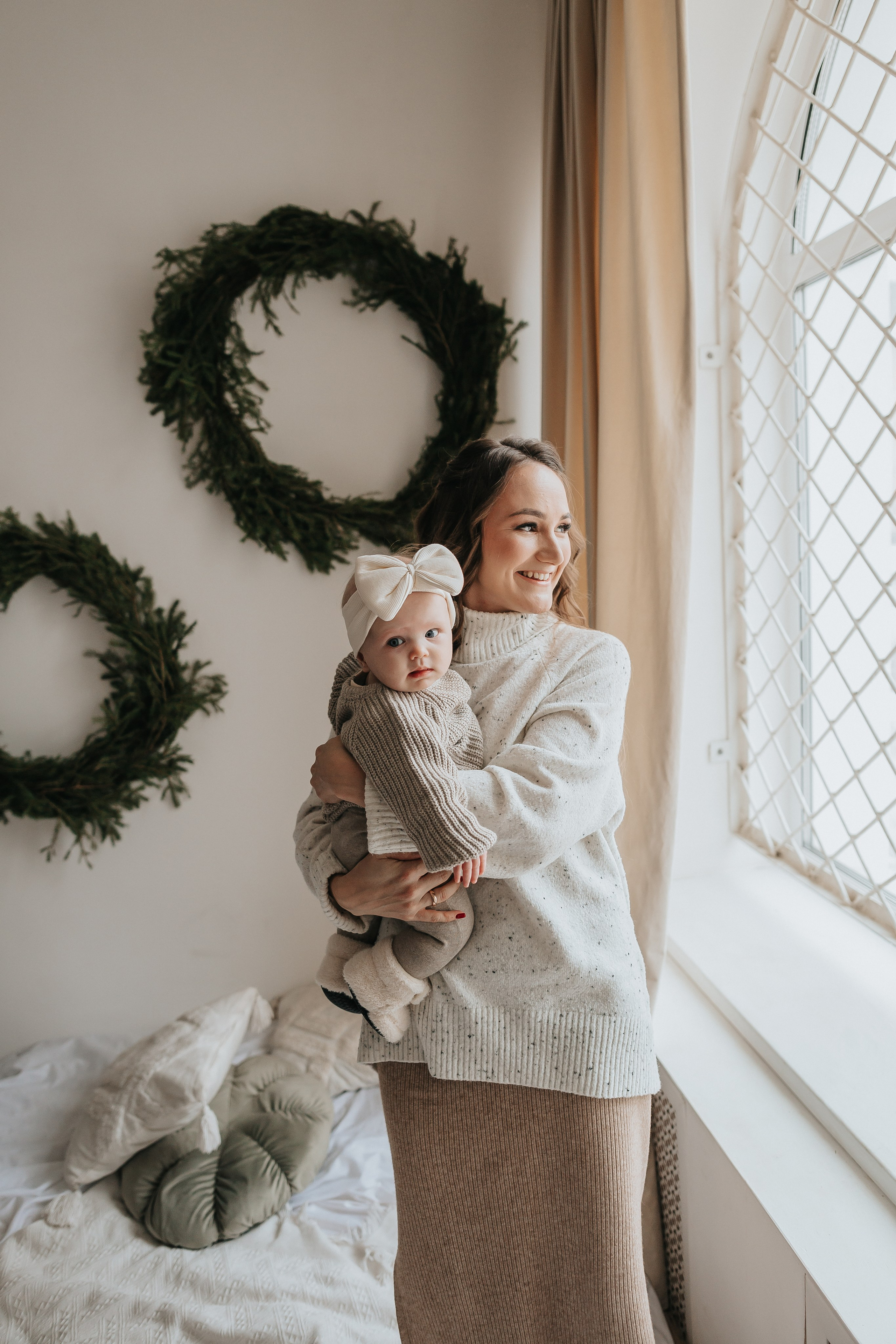 Первая новогодняя история для малышки. Свадебный фотограф Пермь