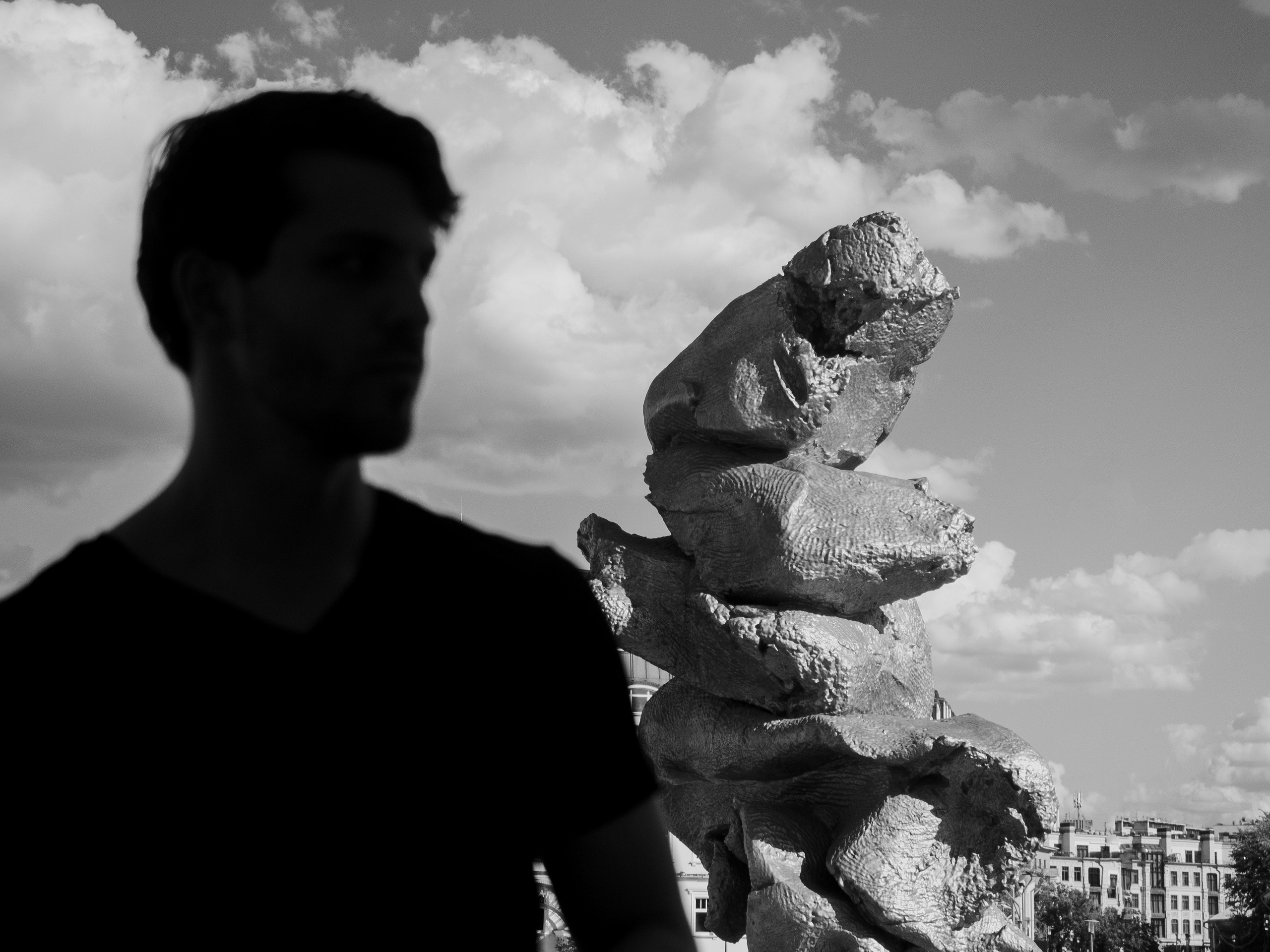 Фотопрогулка в ч/б. Маруся Машкова • Фотограф в Москве