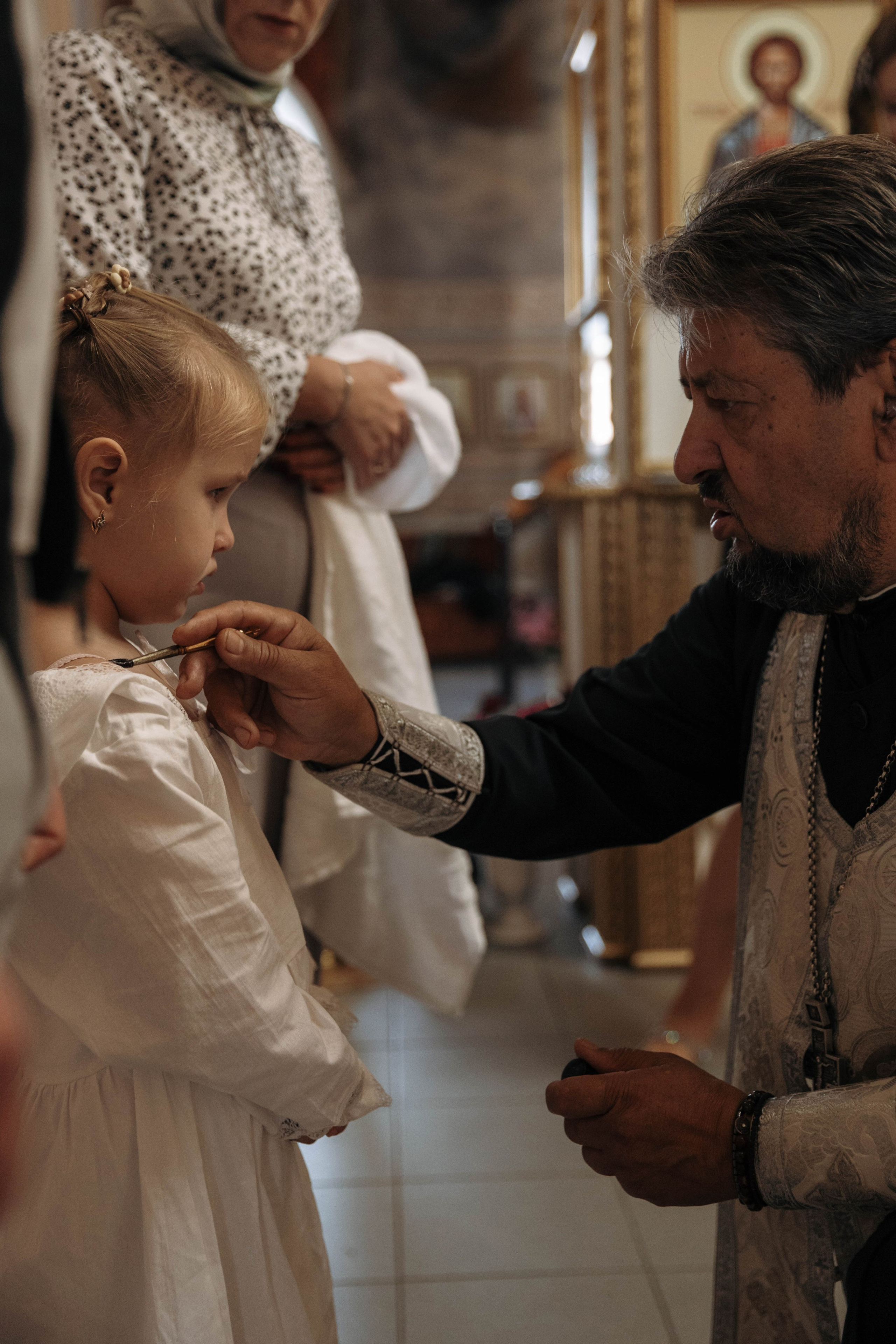 Таинство Крещения Анны. Фотограф Сальск Катерина