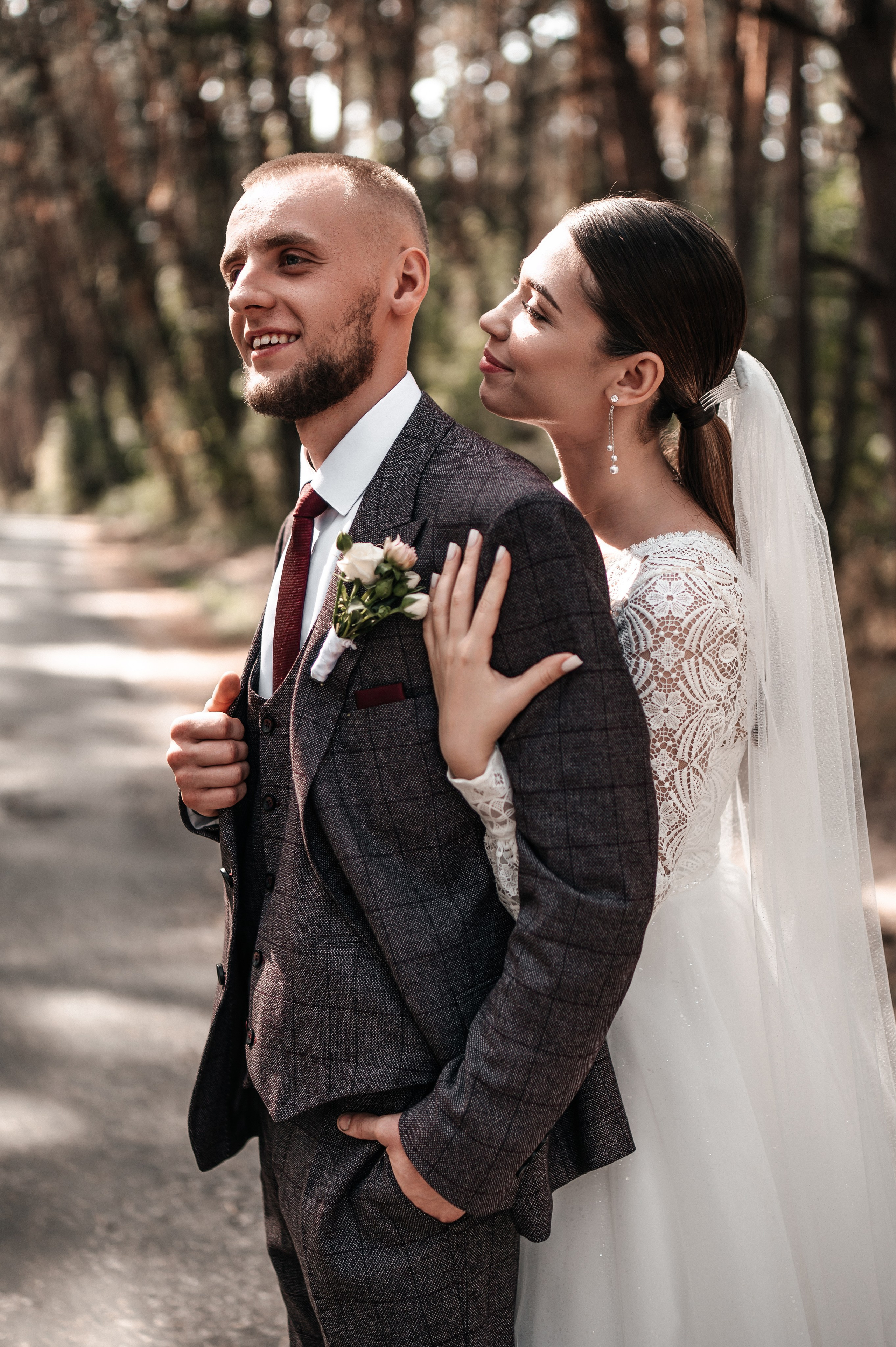 Максим и Наталья. Сборы, прогулка. Фотограф Екатерина Бочарникова