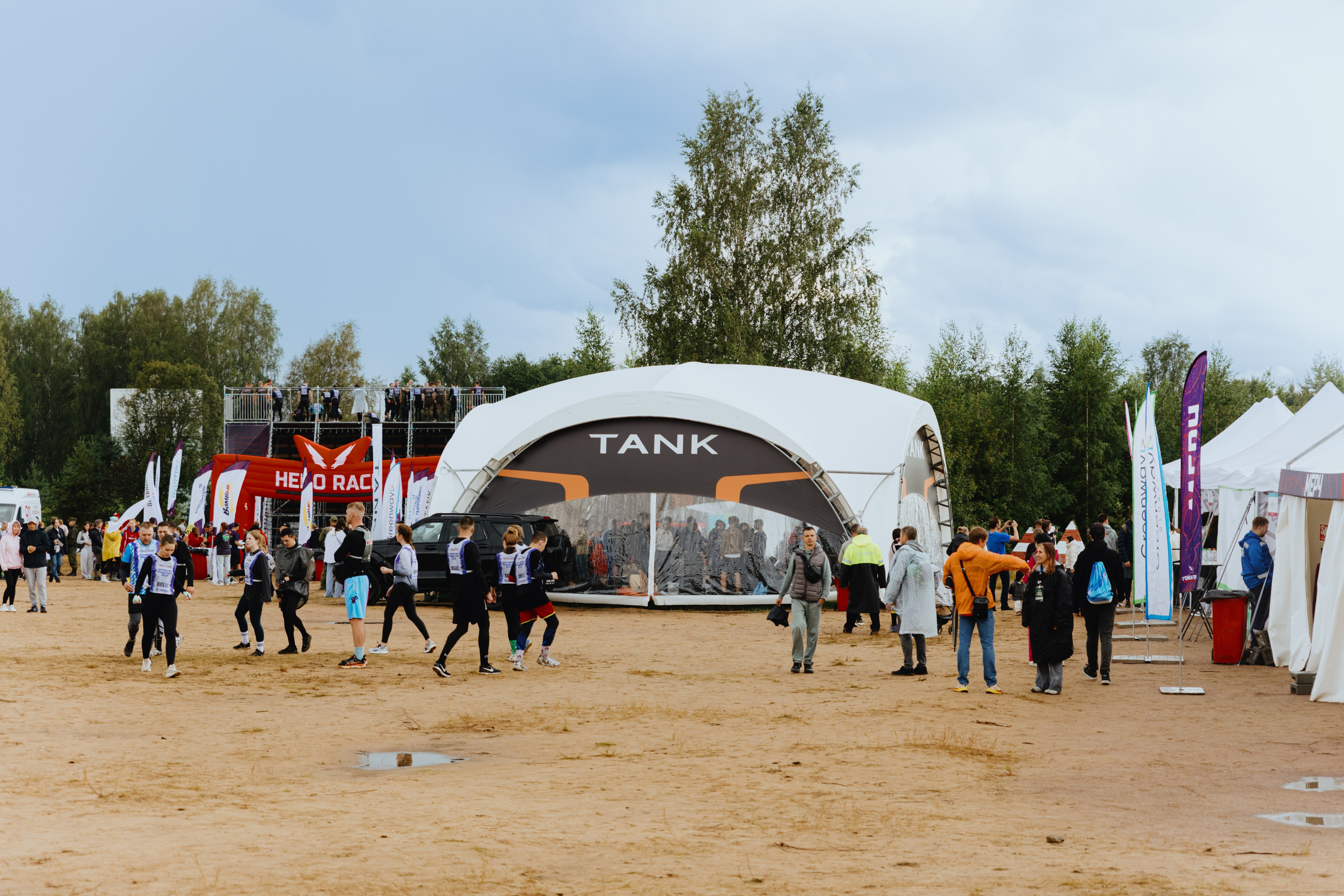 TANK на «Гонке Героев». Фотограф в Москве и Санкт-Петербурге Дарина