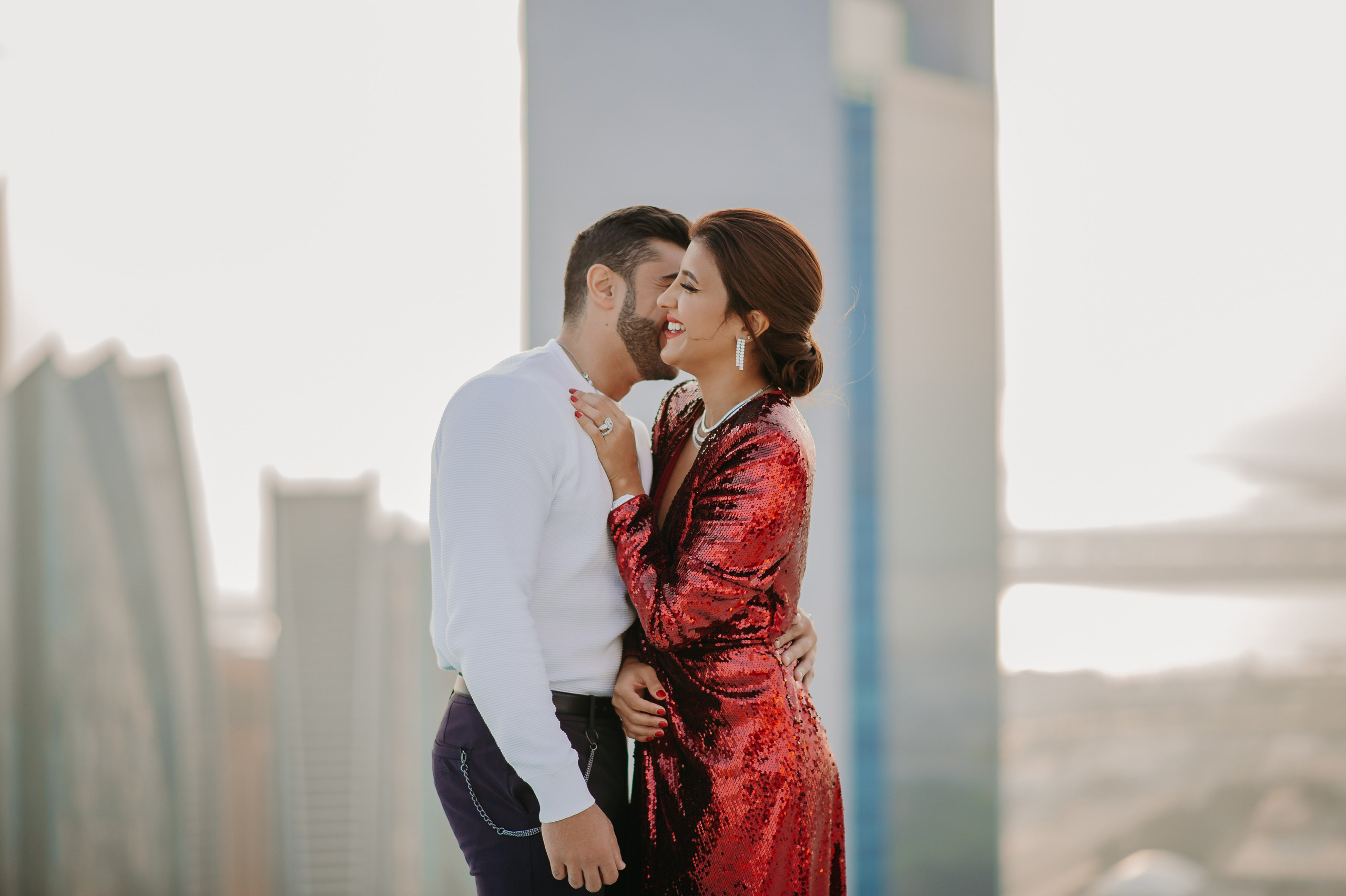 Love Story на высоте (Абу Даби). Фотограф в Москве и Санкт-Петербурге Дарина