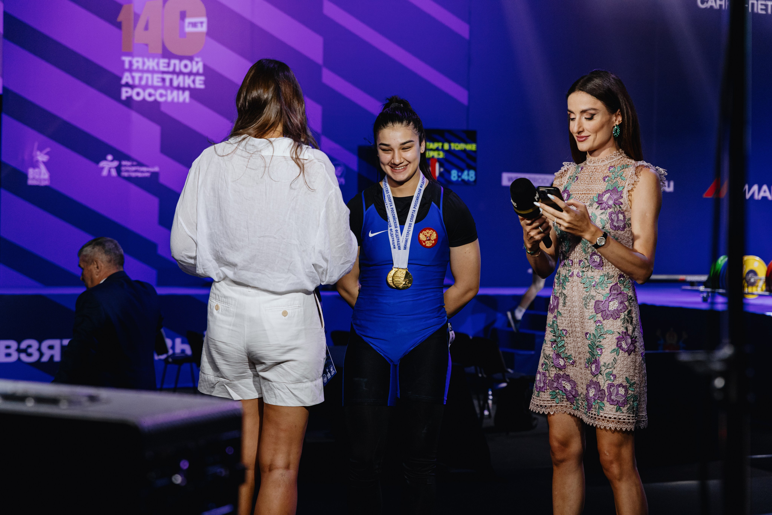 Чемпионат России по тяжелой атлетике 2025. Фотограф в Москве и Санкт-Петербурге Дарина