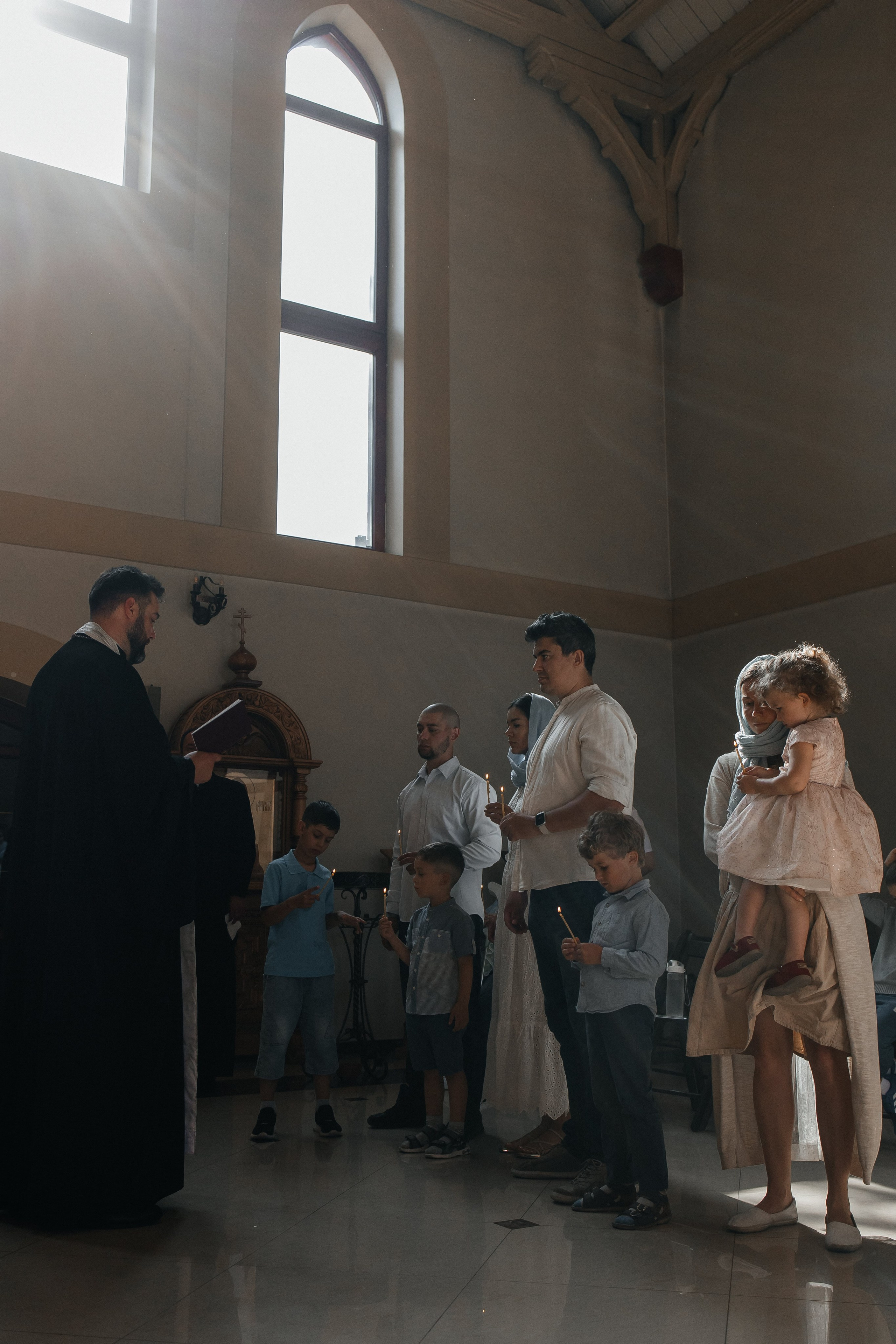 Таинство крещения. Фотограф в Тюмени