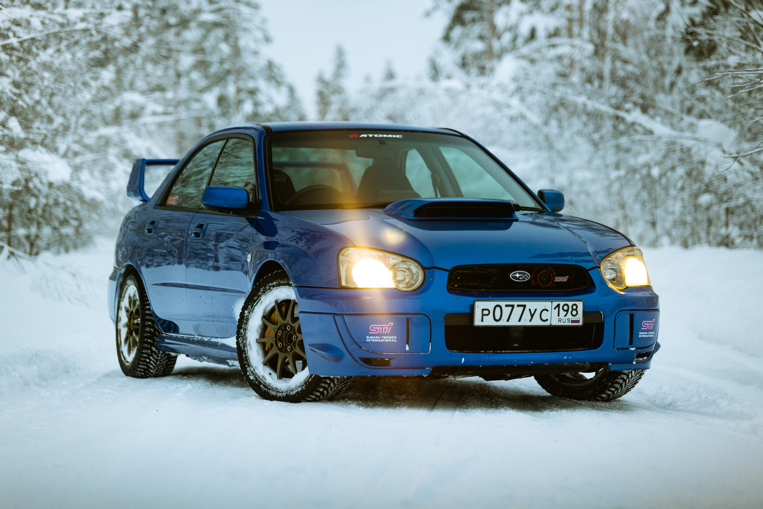 Subaru Impreza. Автомобильный фотограф в Санкт-Петербурге — Илья Kaseone_1