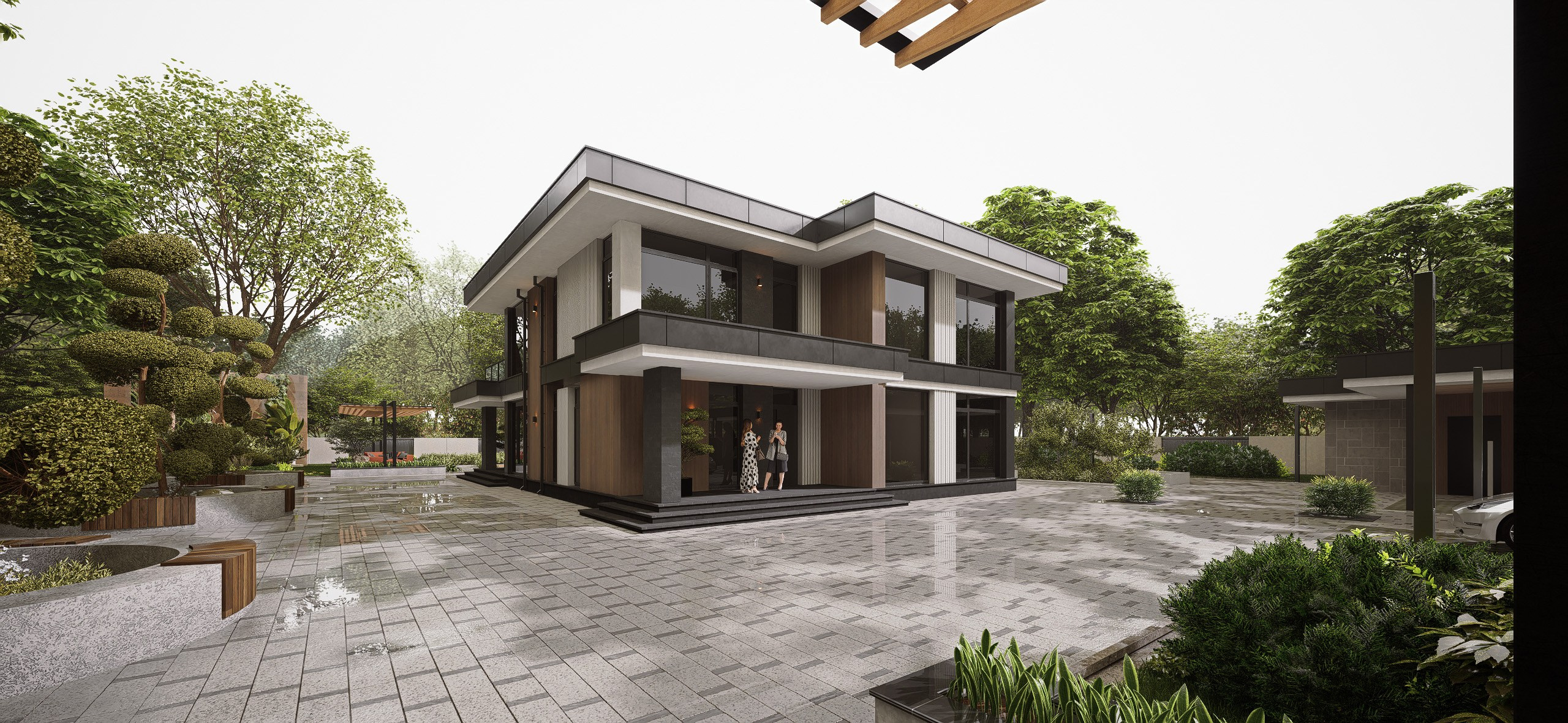 Архитектурный дизайн / Ландшафт. VIDVILLS