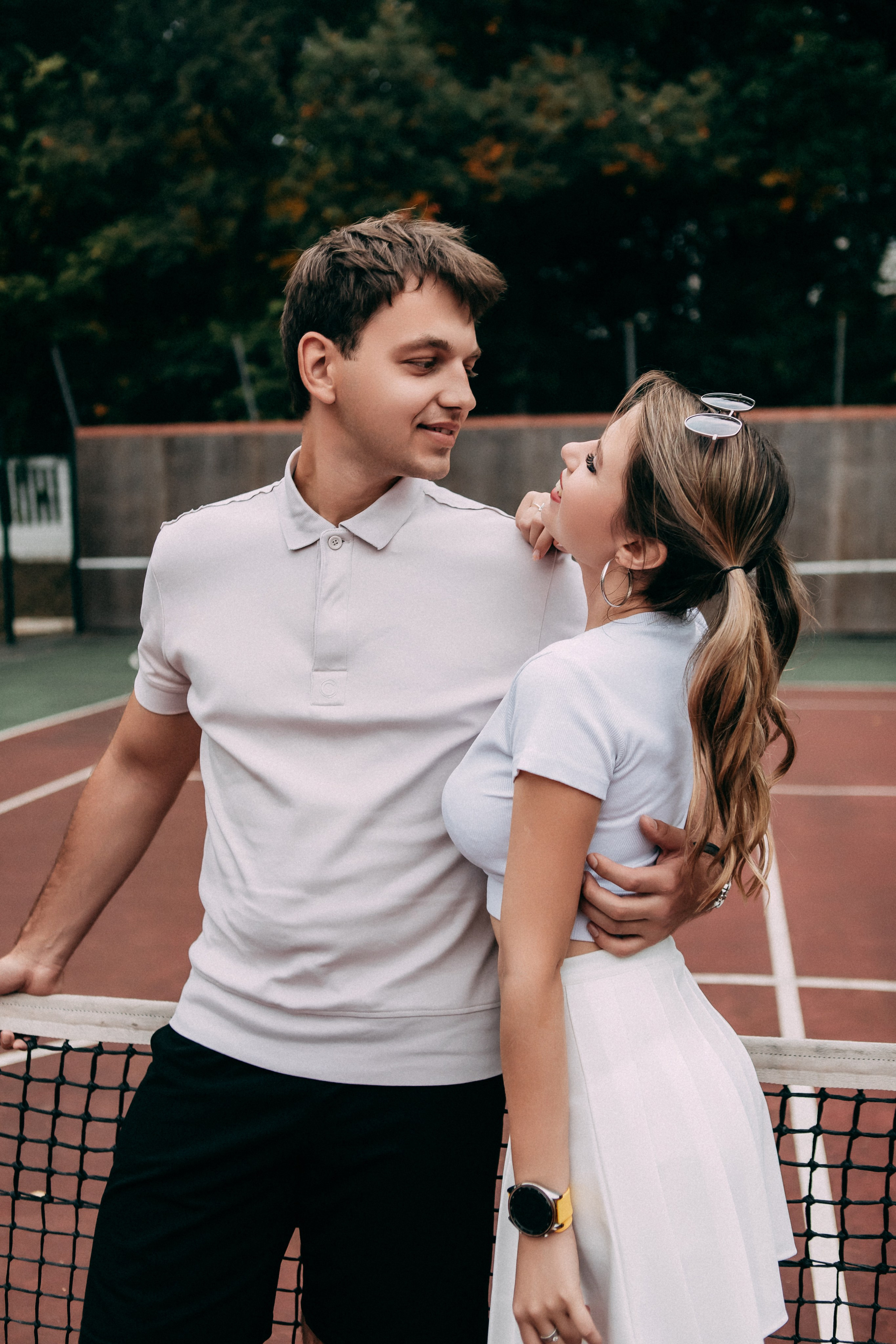 Корт. Свадебный и семейный фотограф Анастасия Меркуль