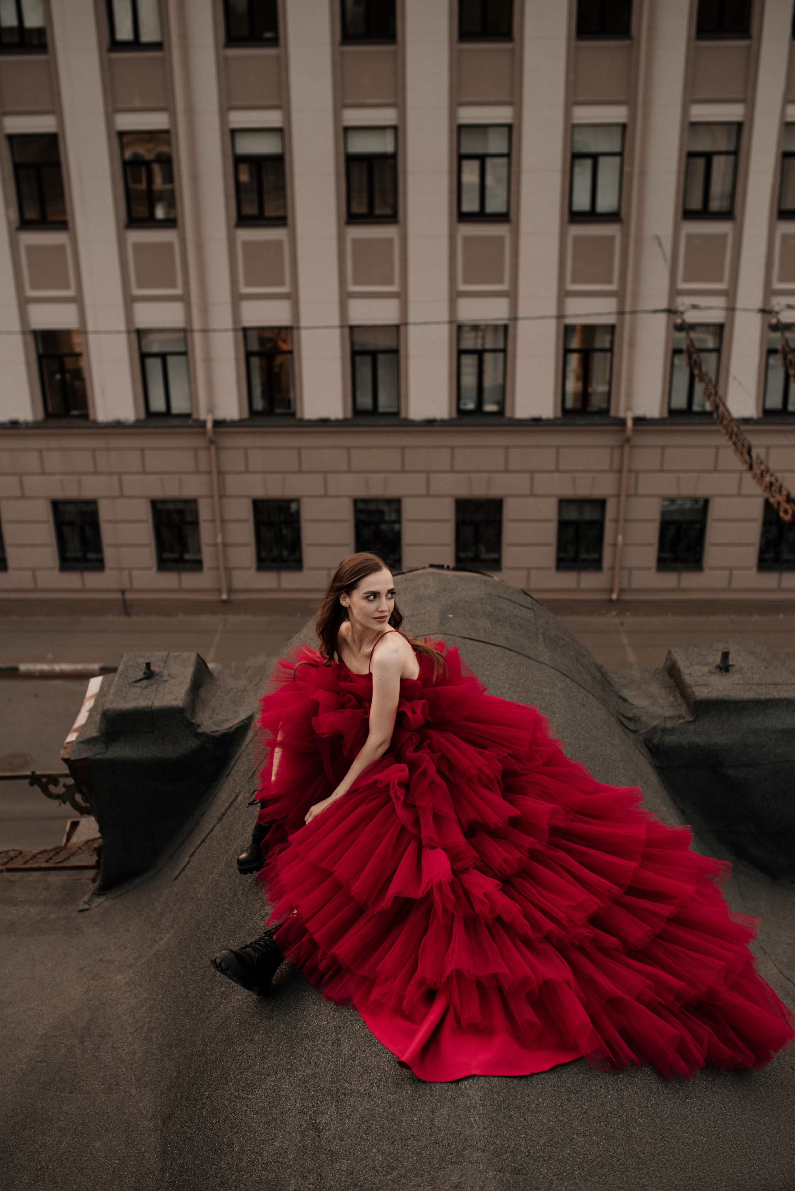 Аня ♡ Крыша. Фотограф Ольга Плеханова | Нижний Новгород, Москва