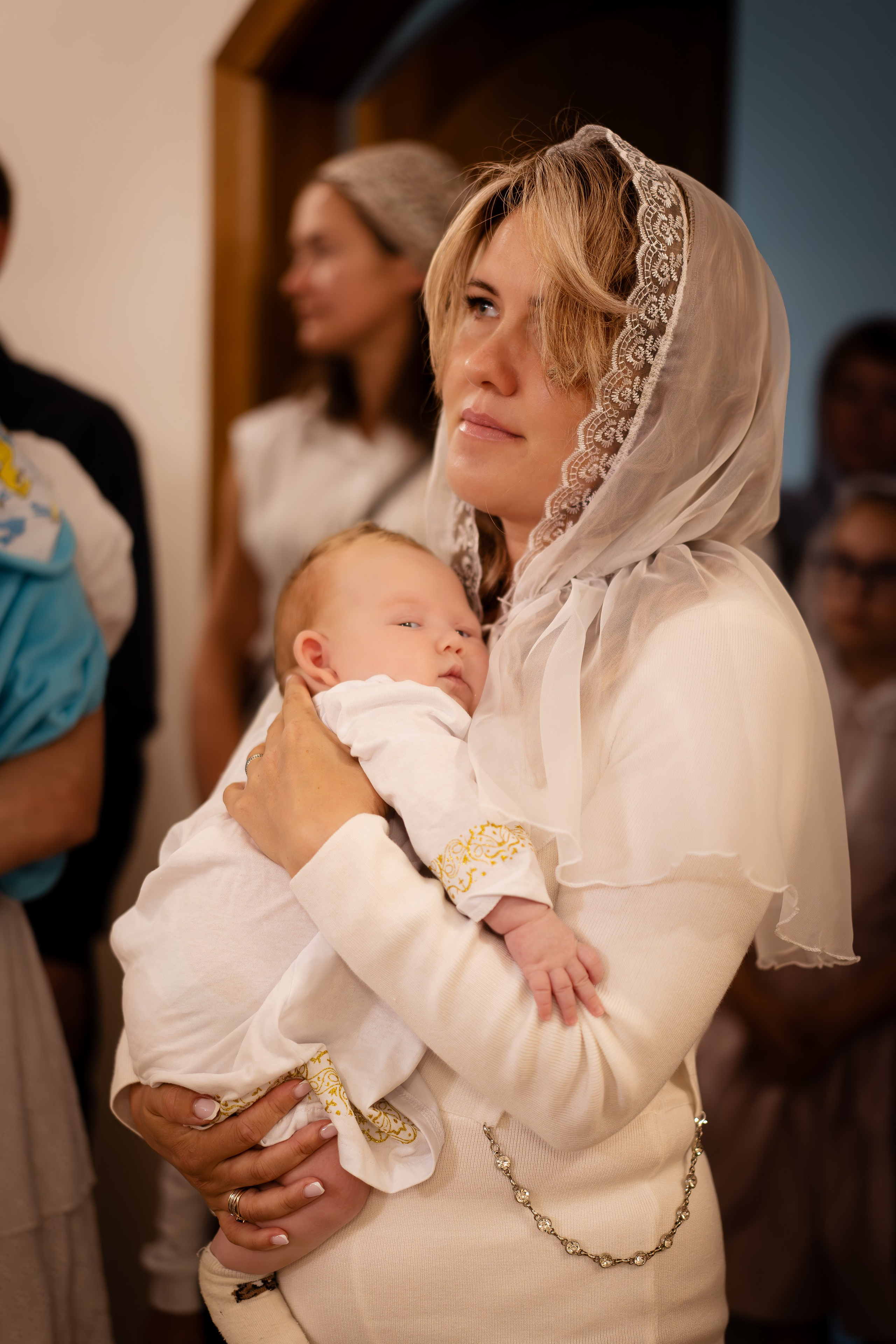 Съемки крещения. Иван Волохов