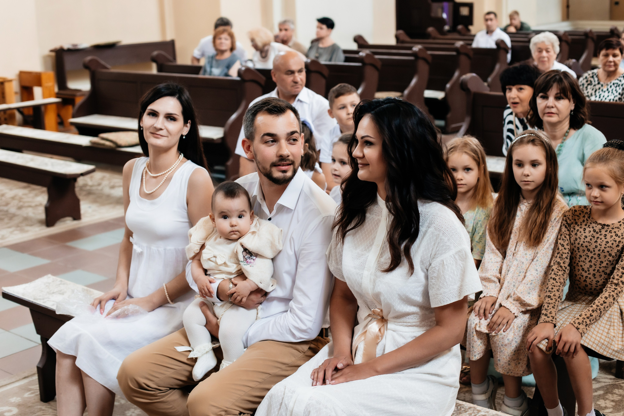 Крещение Агаты. Костёл святого Михаила. Фотограф ВИКА МЕДУЗА