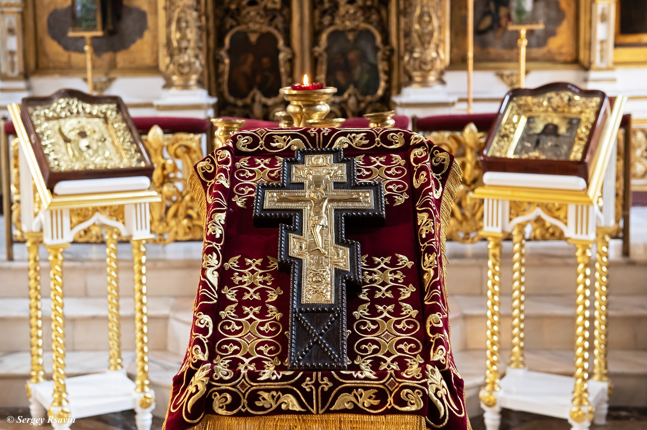 Съемка крещения. Фотограф в Москве Сергей Рсавин