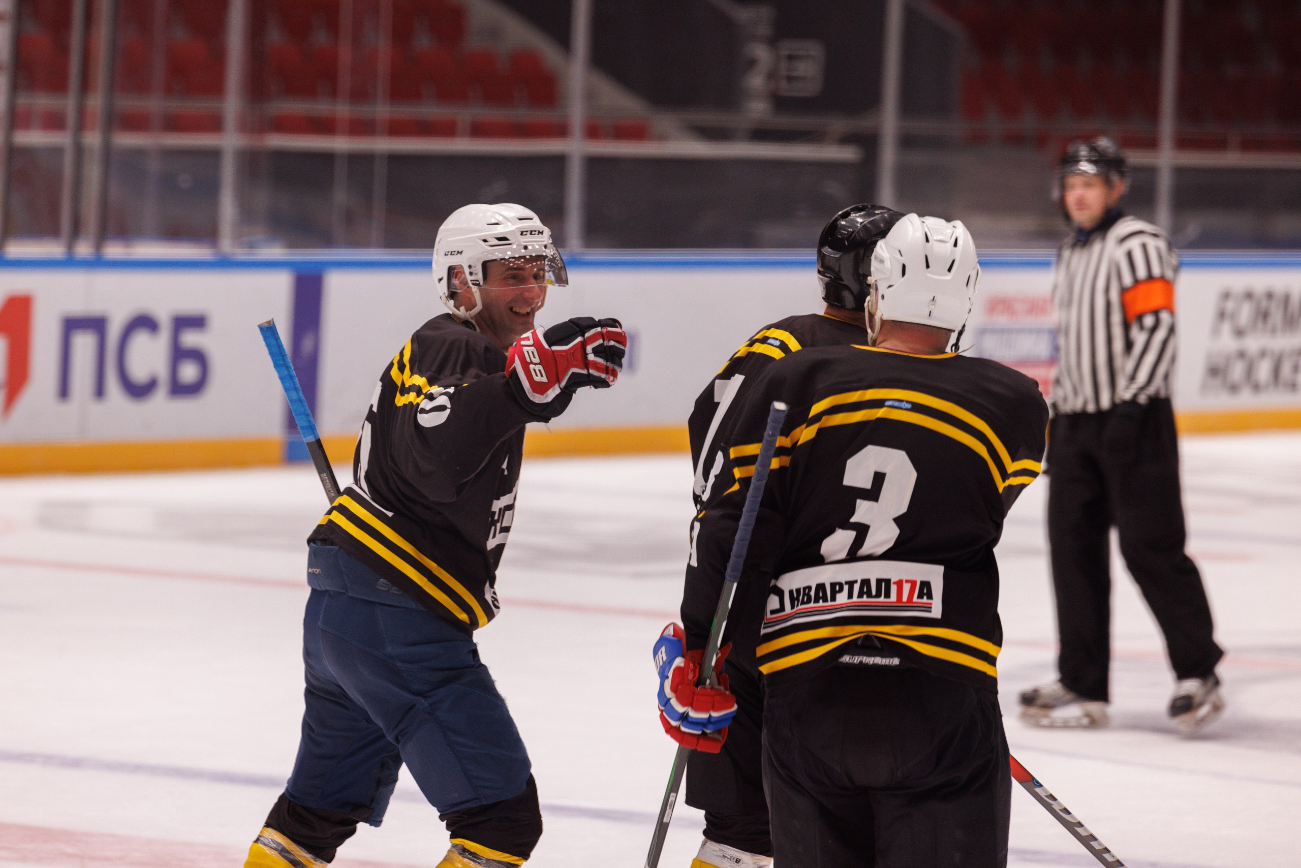 НХЛ (40+) Ижорец — Бульдозер 4-6. Фотограф Александр Заломаев
