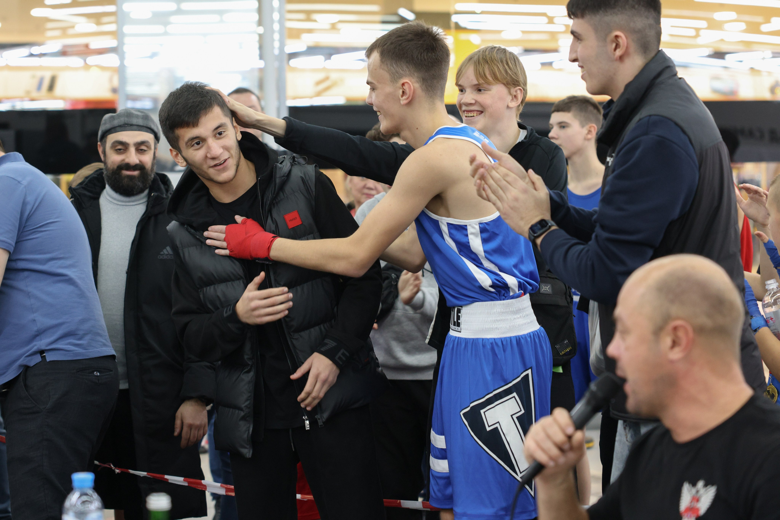 Открытый ринг «кубок ООО «ТЭК НеваСпецТяж». Фотограф Александр Заломаев