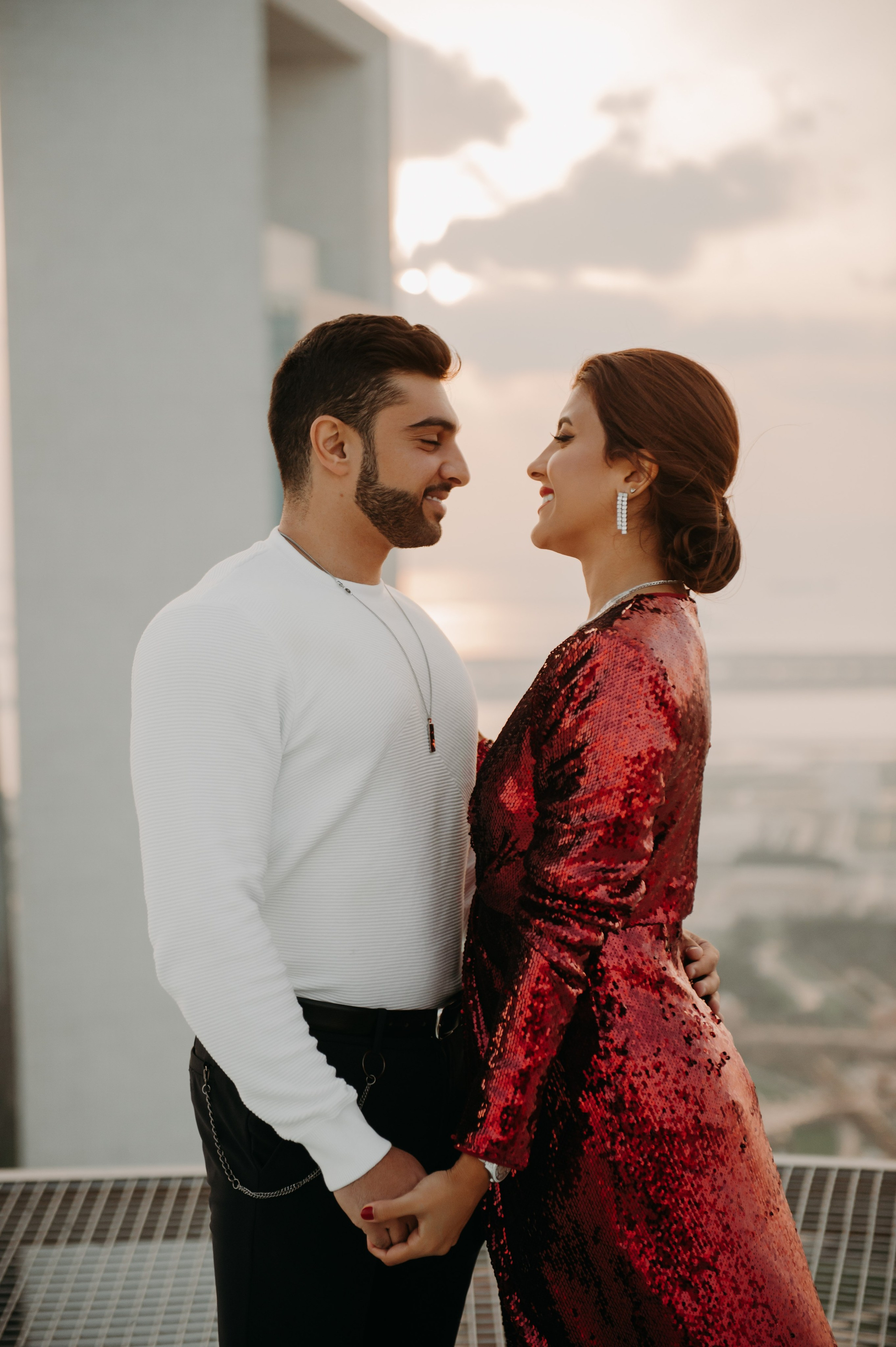 Love Story на высоте (Абу Даби). Фотограф в Москве и Санкт-Петербурге Дарина