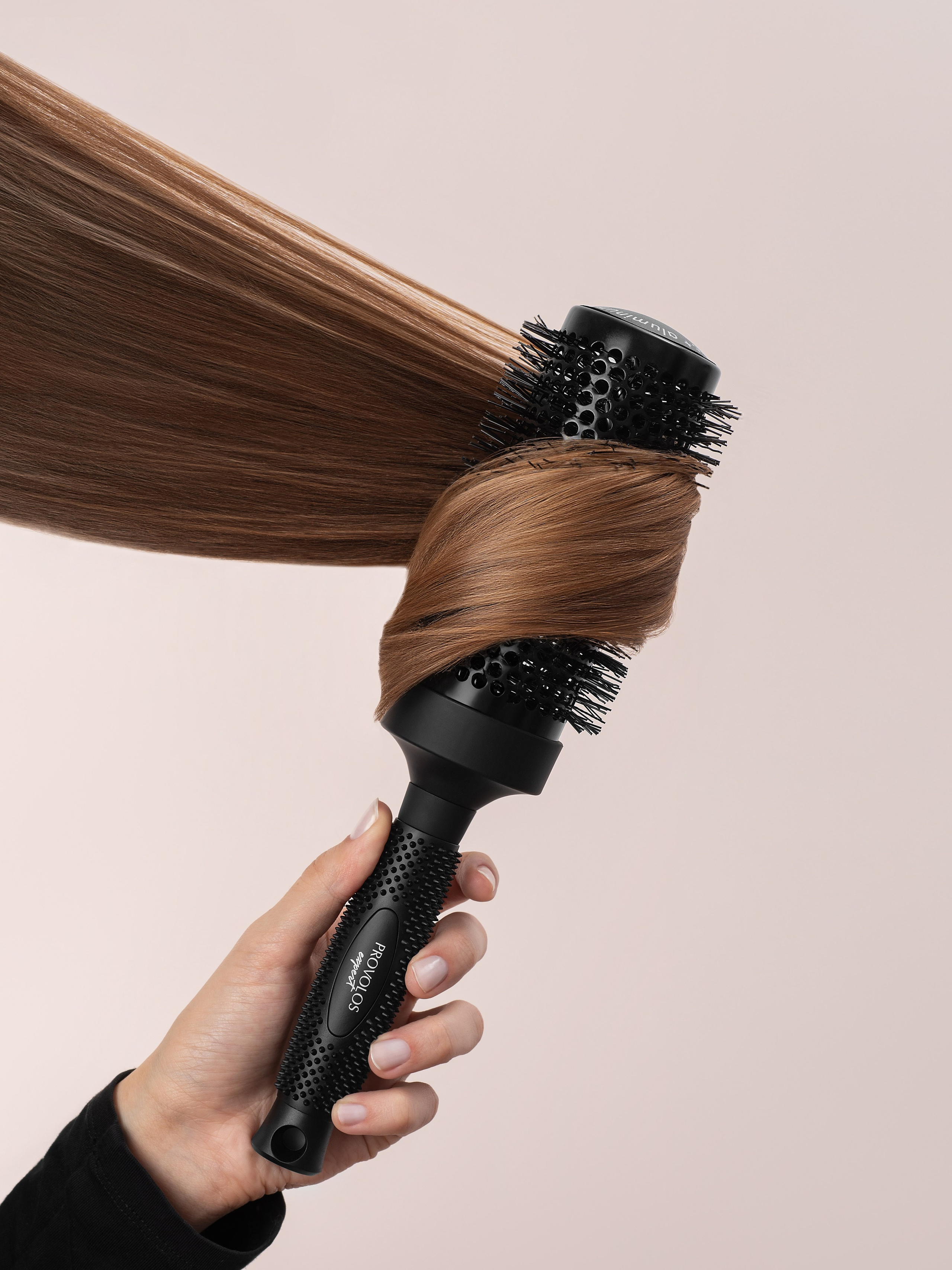 Фотосъемка брашинга с волосами