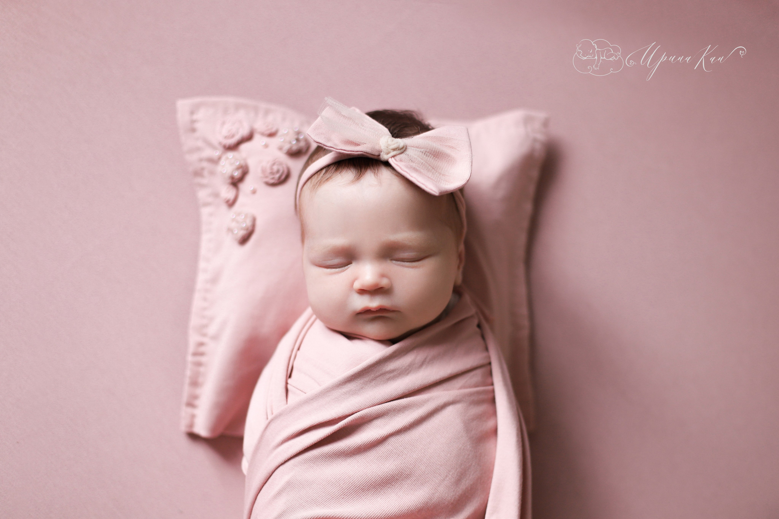 Новорожденная фотосессия для девочек. Ирина Кан Фотограф новорожденных в Екатеринбурге