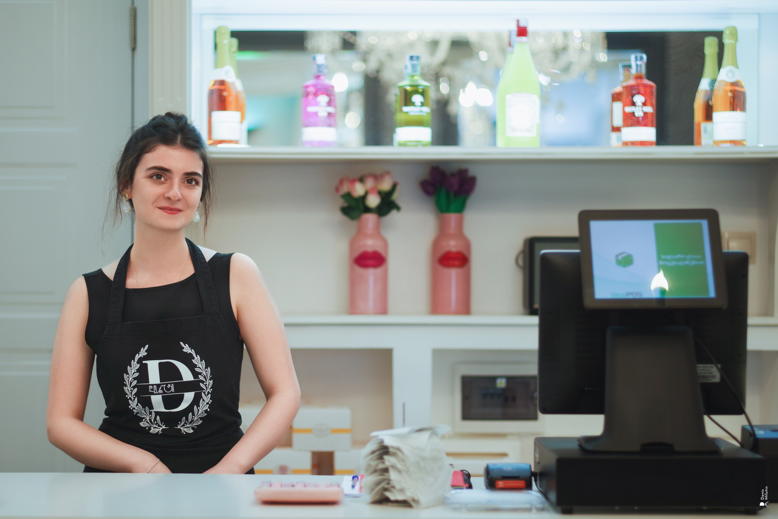 გვანცა სოლომონია. Портретный фотограф Денис Милютин