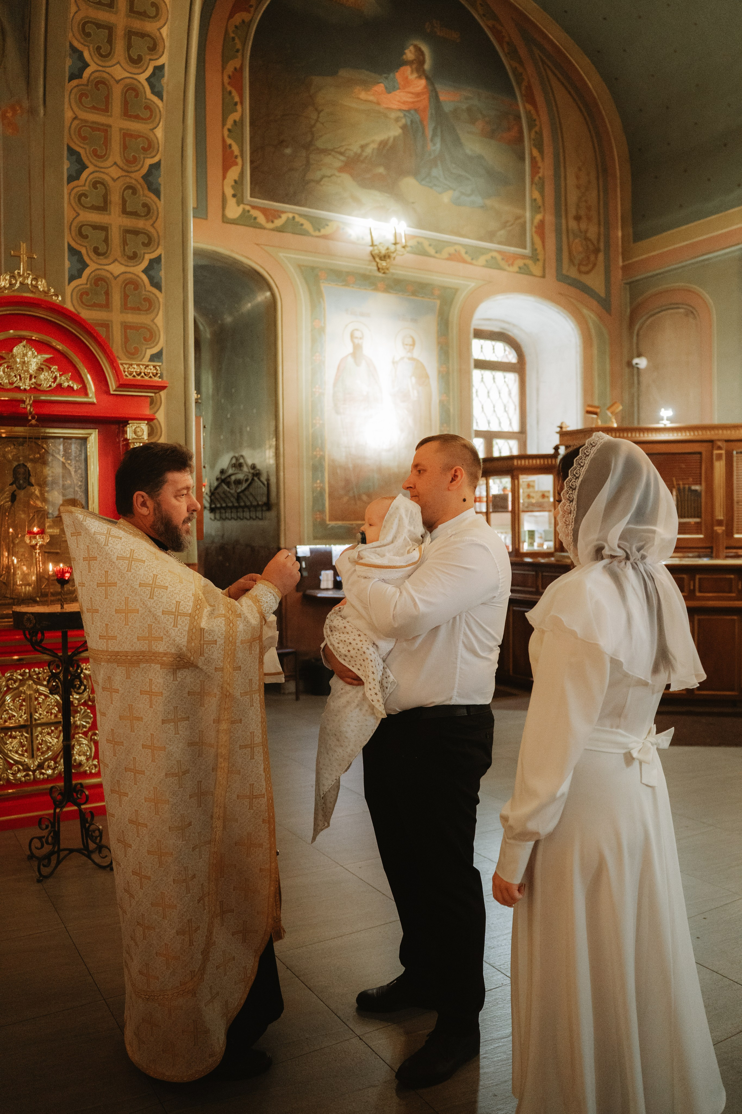 Крещение Матвея. Семейный фотограф • Домашние съемки в Нижнем Новгороде