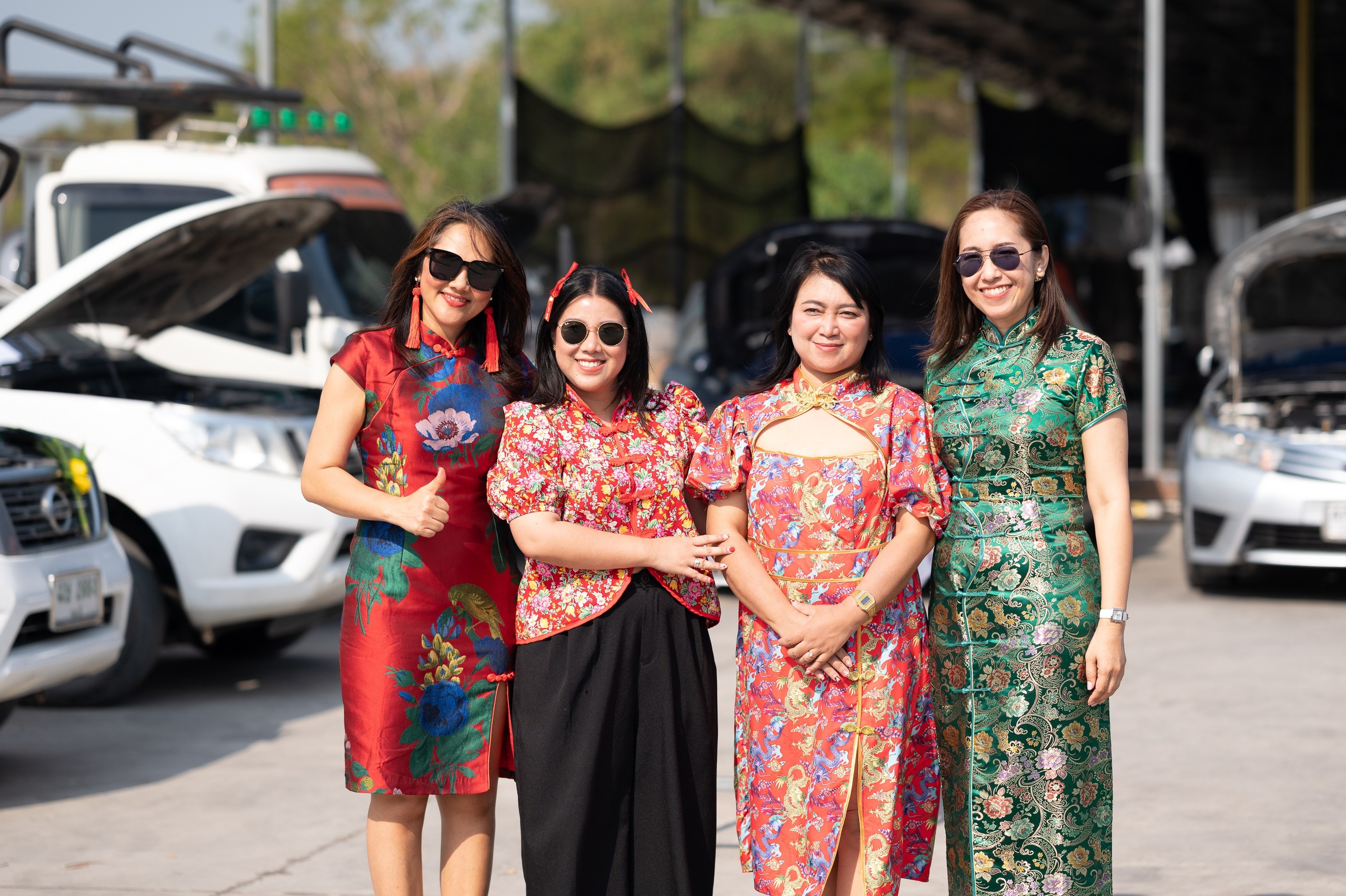 Китайский новый год в компании (Тайланд). Мир живой фотографии о Вас и для Вас