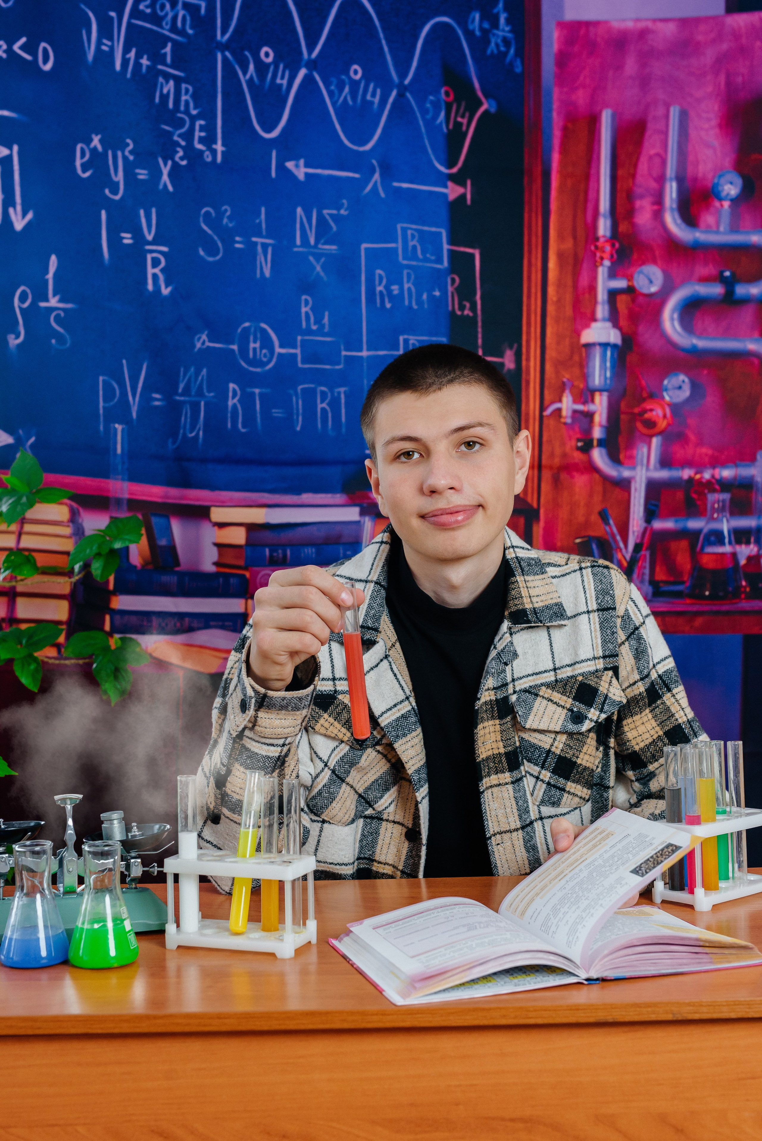 Урок химии. Семейный фотограф в Барнауле