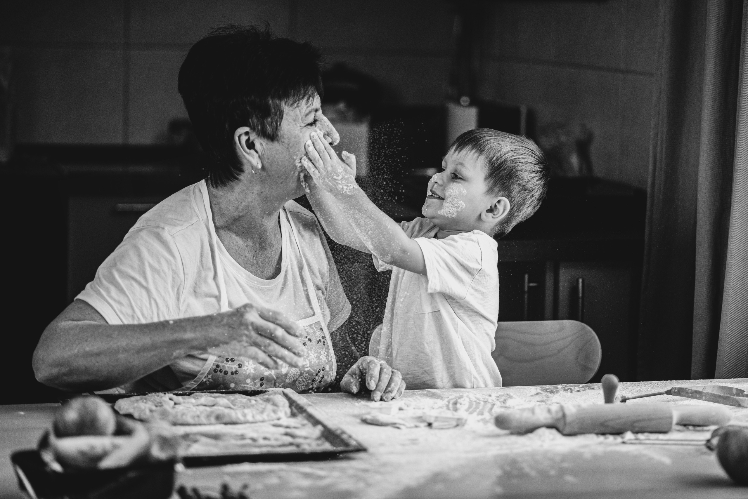 Один день Дани и бабушки Наташи. Семейный и детский фотограф в Санкт-Петербурге Светлана Юрьева