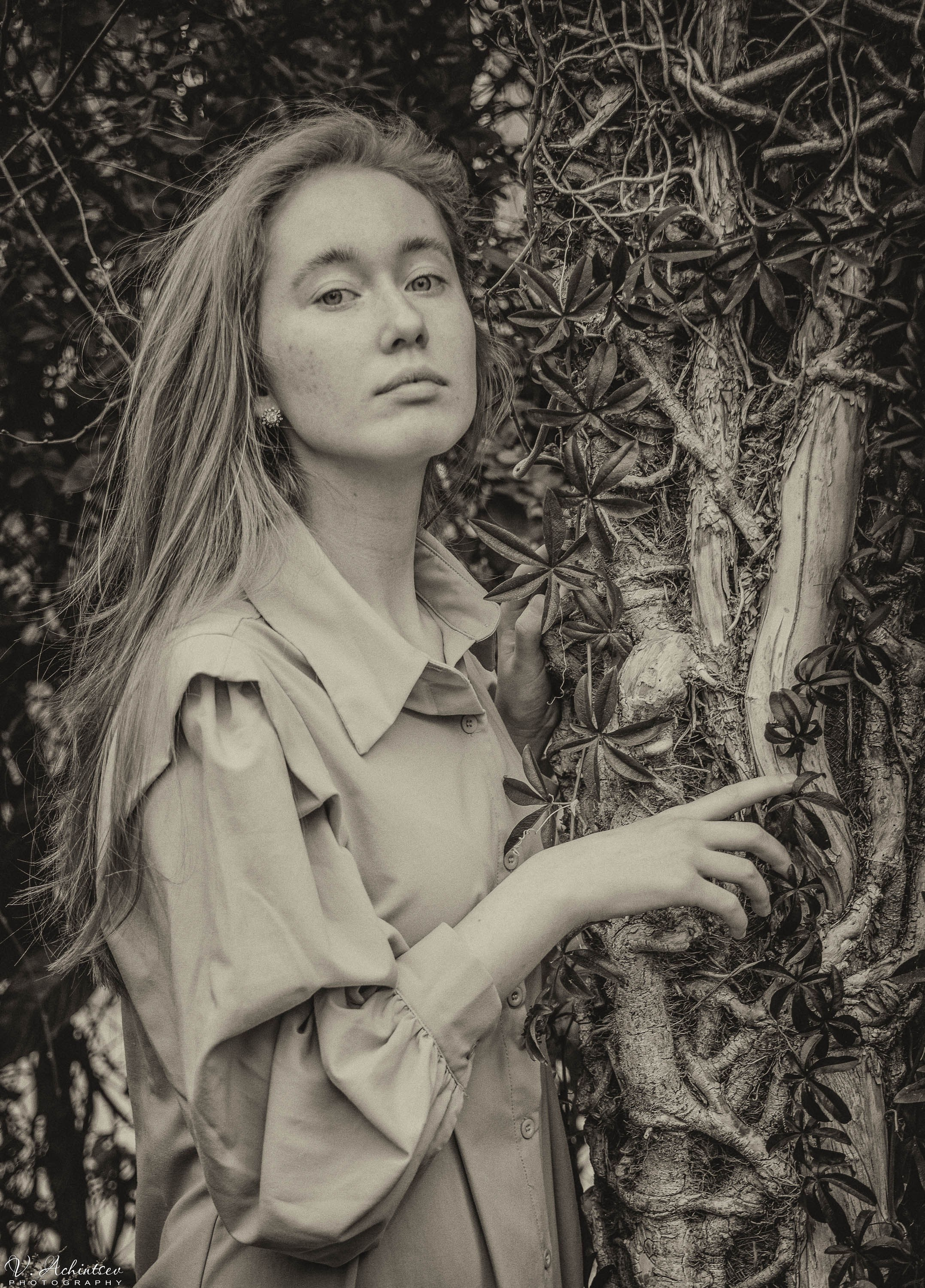 Диана. Чёрно-белое. Фотограф в Сочи Владимир Ачинцев