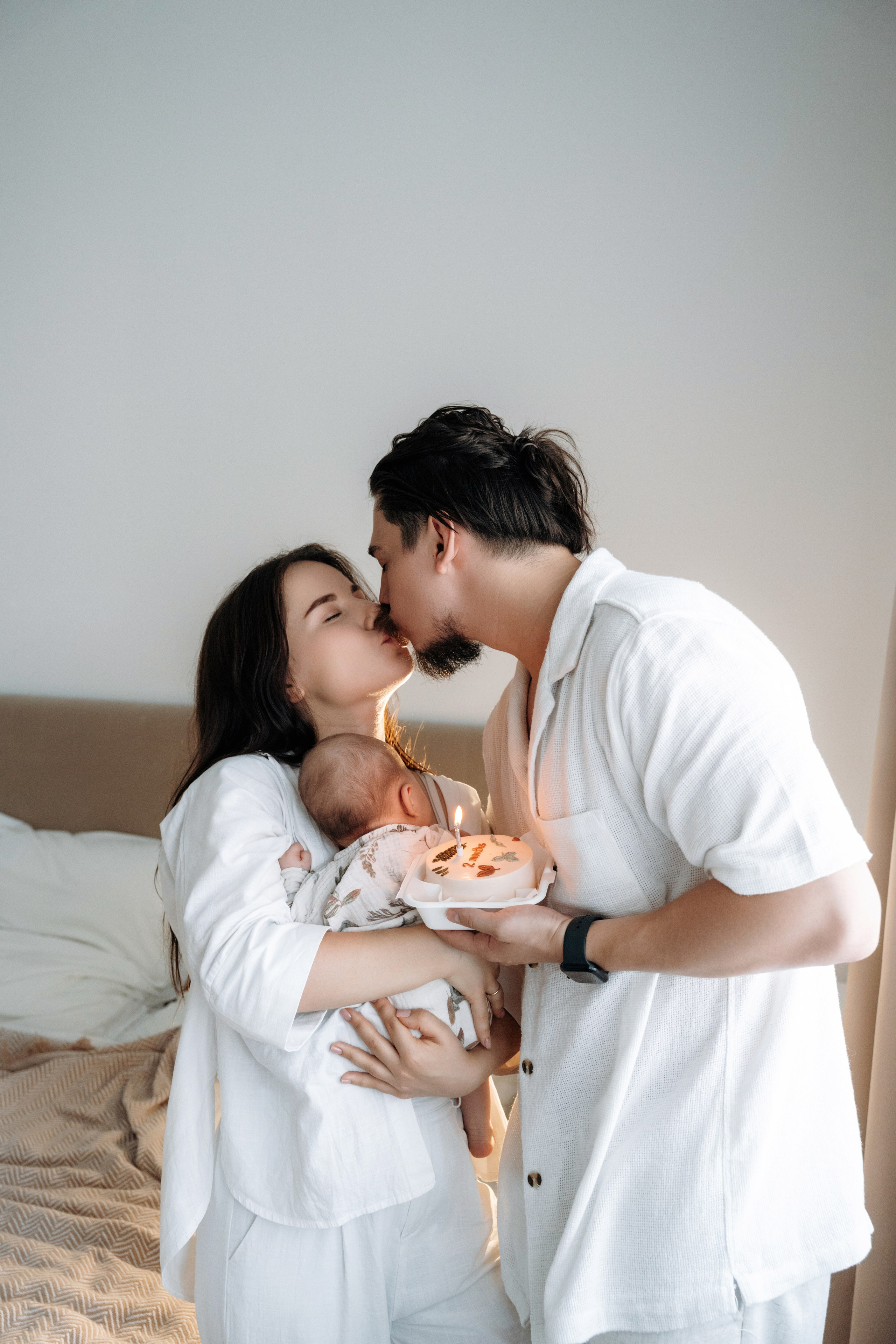 Малыш Марс дома с родителями. Семейный и свадебный фотограф в Ульяновске Арина Авдеева