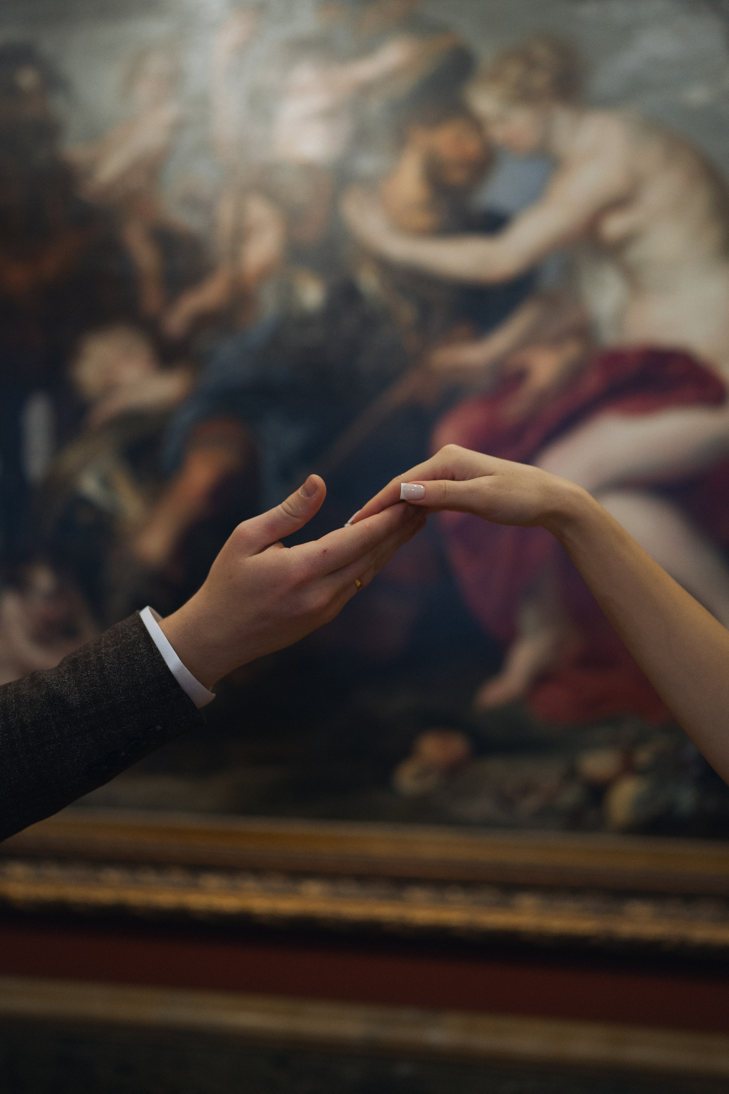 Дмитрий и Кира (Эрмитаж). Свадебный фотограф в Санкт-Петербурге