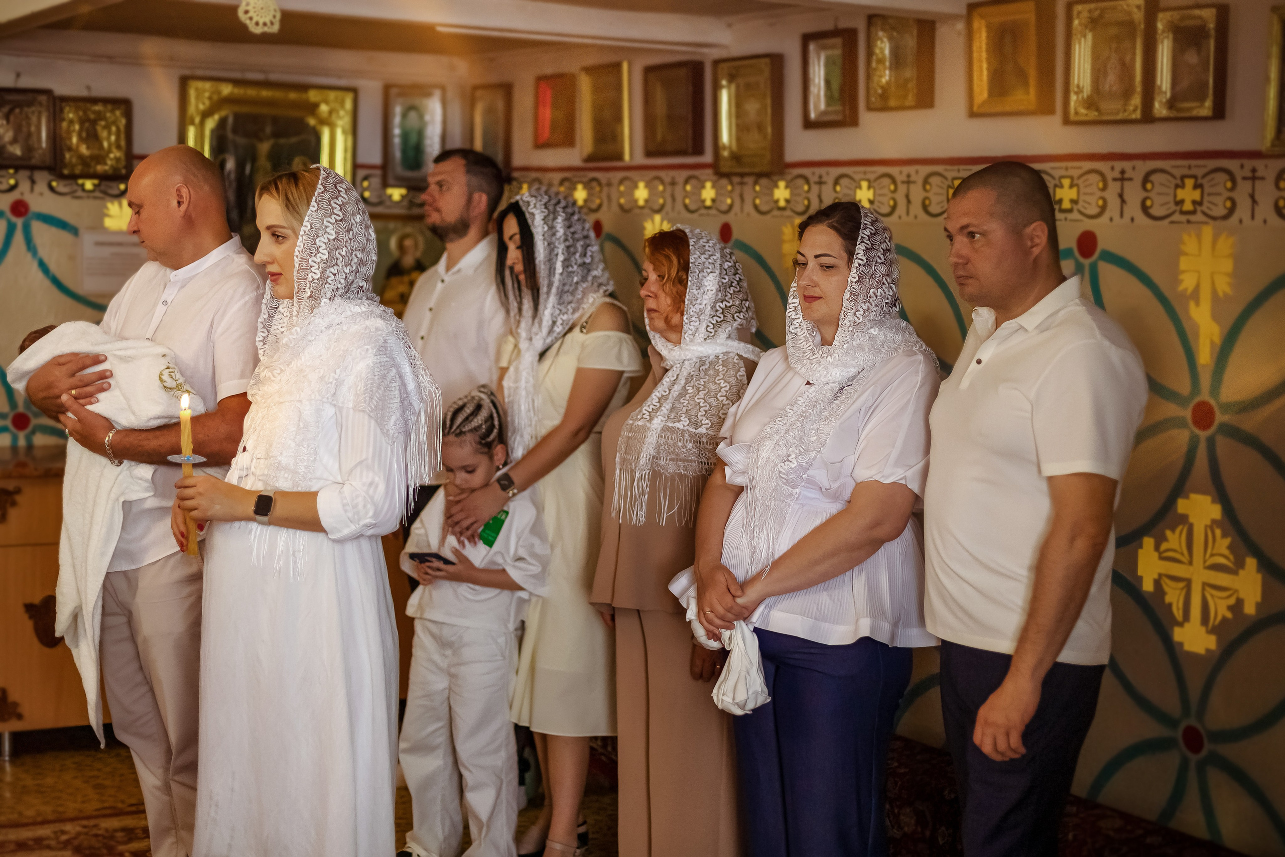 Фотосъемки Крещения. Семейный и детский фотограф в Крыму Екатерина Швец