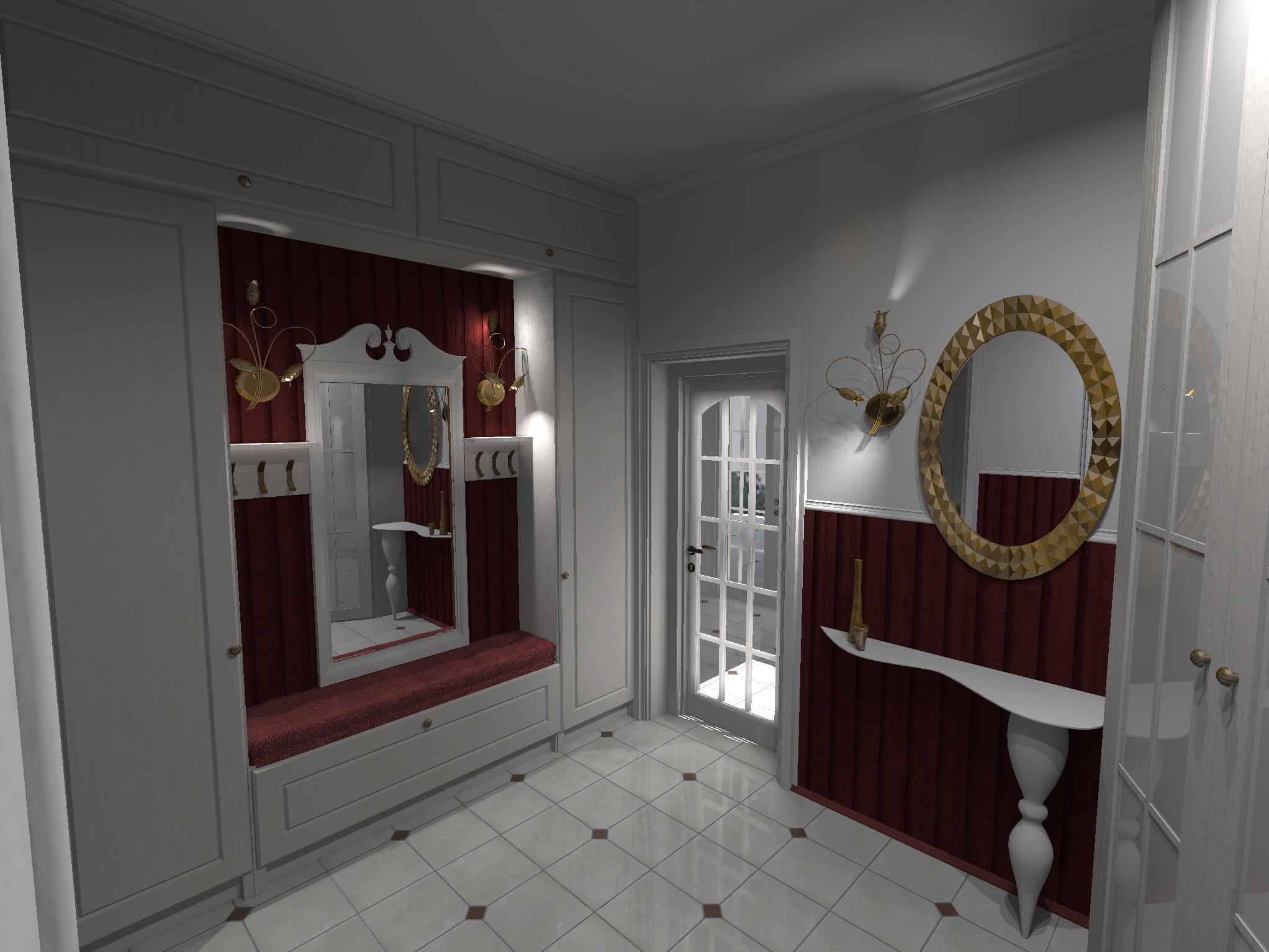 Таунхаус в Репино, прованс + неоклассика. Студия Дизайна интерьера Tsvetdesign. Дизайнер в Санкт-Петербурге