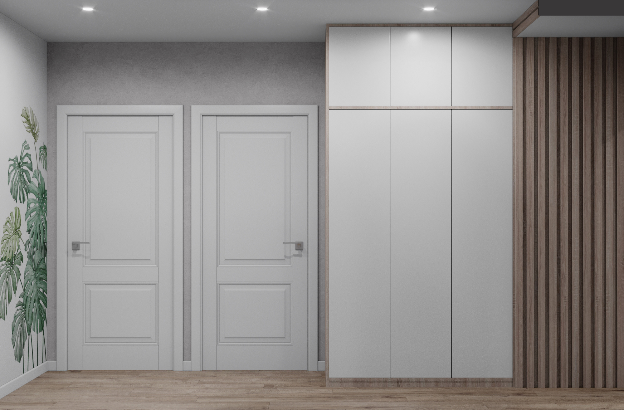 Двухкомнатная квартира 60 м.кв, Москва. Студия Дизайна интерьера Tsvetdesign. Дизайнер в Санкт-Петербурге