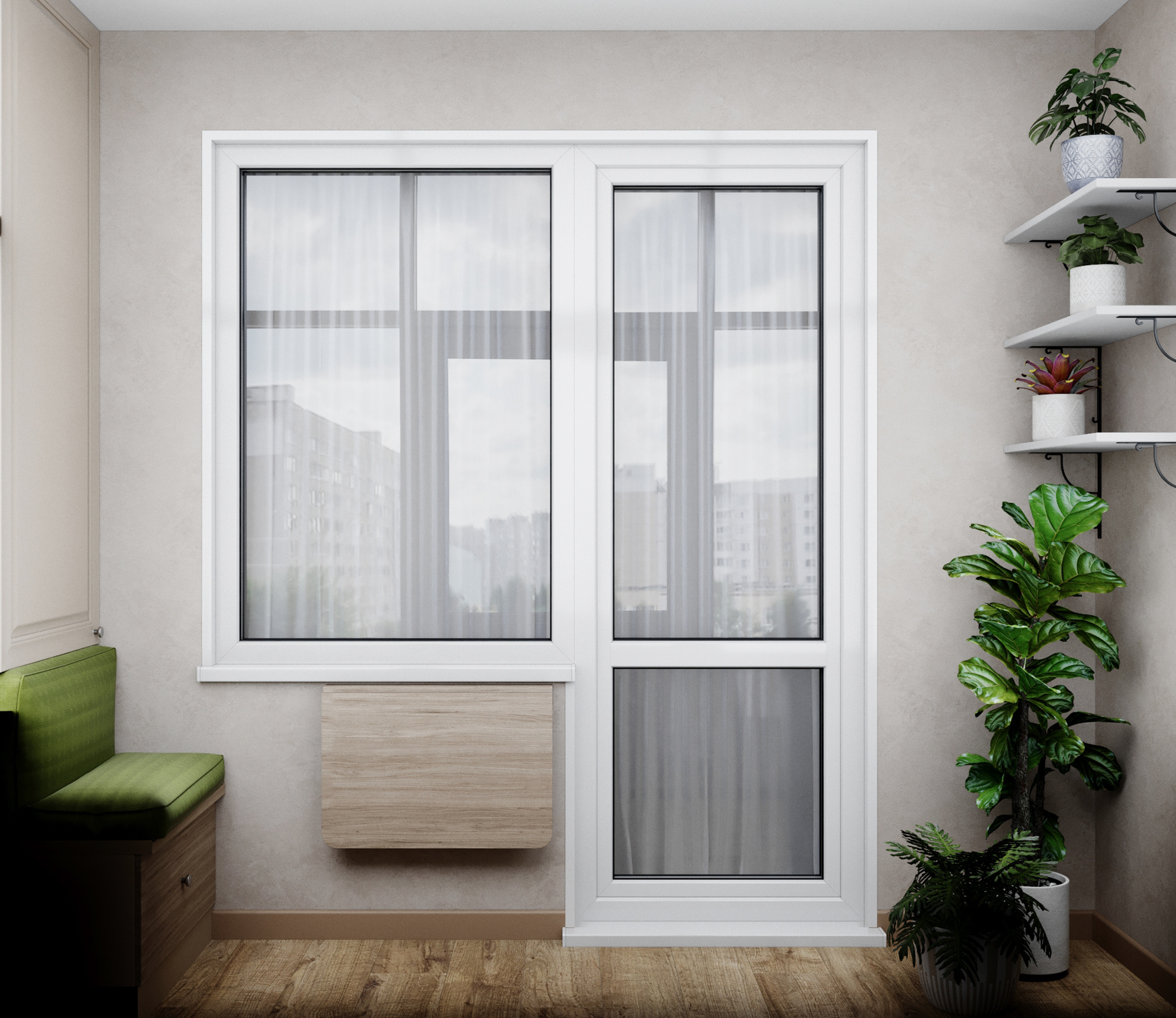 Трехкомнатная квартира. Славянка. Очень современная классика. Студия Дизайна интерьера Tsvetdesign. Дизайнер в Санкт-Петербурге