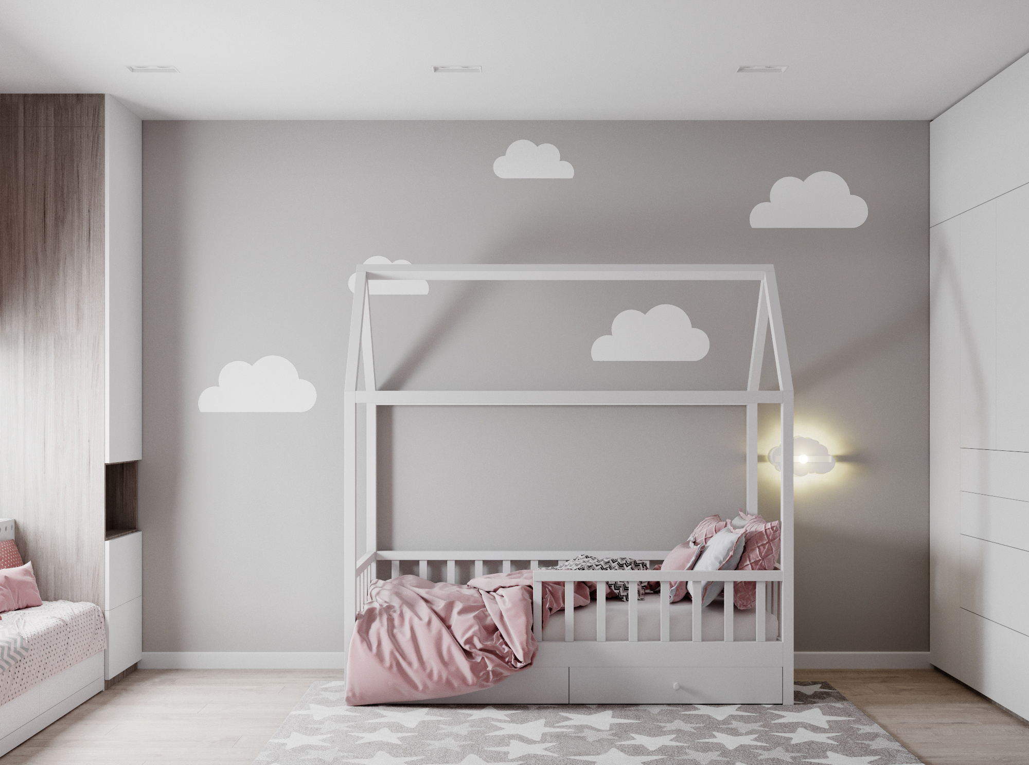 Трехкомнатная квартира. Славянка. Очень современная классика. Студия Дизайна интерьера Tsvetdesign. Дизайнер в Санкт-Петербурге