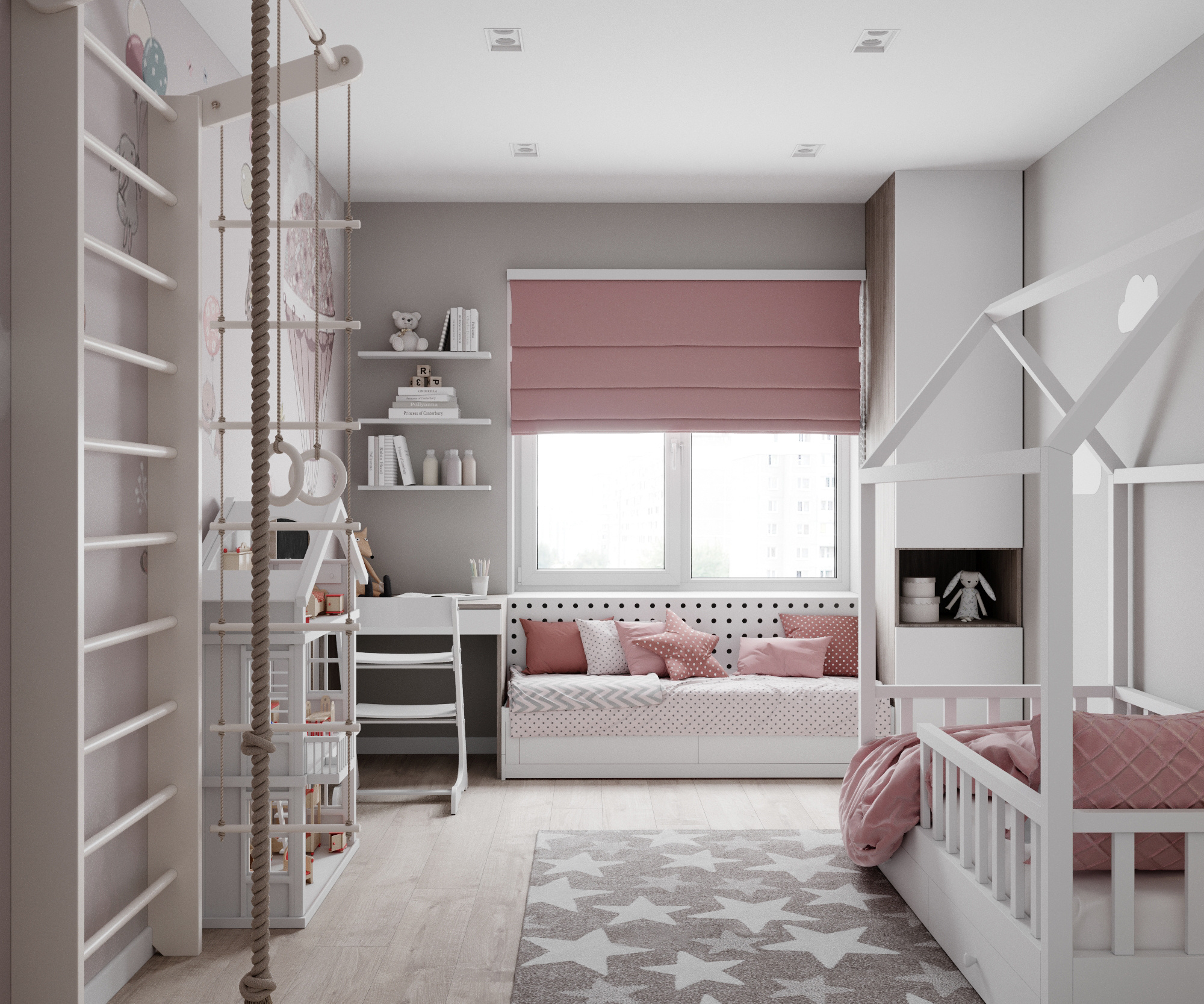 Трехкомнатная квартира. Славянка. Очень современная классика. Студия Дизайна интерьера Tsvetdesign. Дизайнер в Санкт-Петербурге