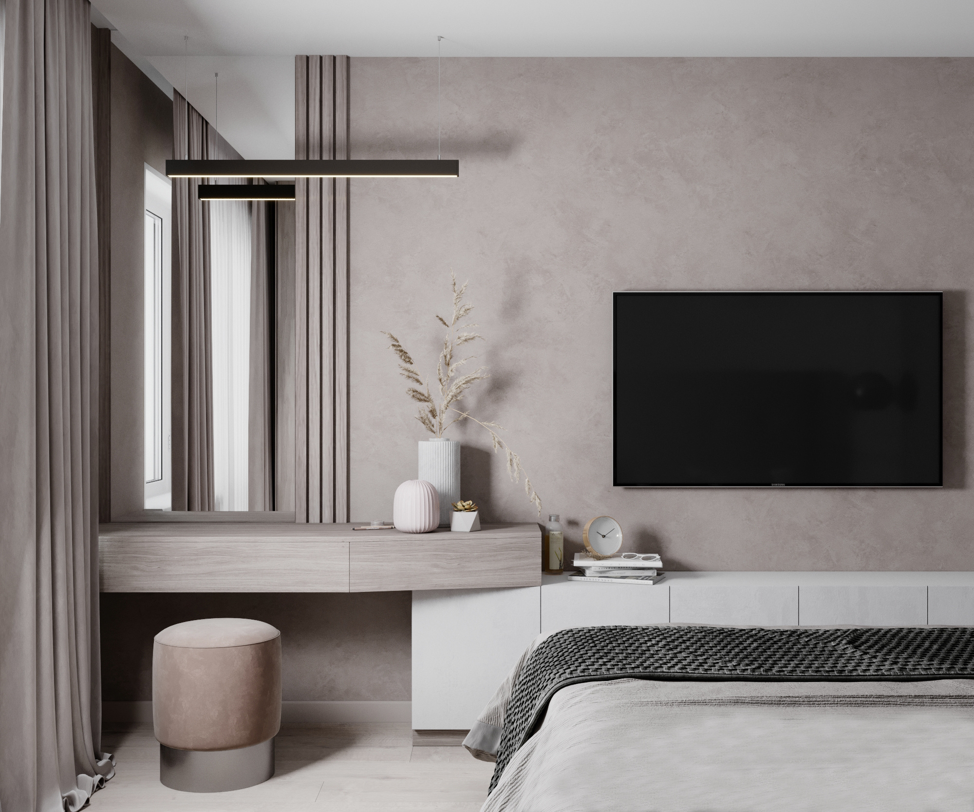 Трехкомнатная квартира. Славянка. Очень современная классика. Студия Дизайна интерьера Tsvetdesign. Дизайнер в Санкт-Петербурге