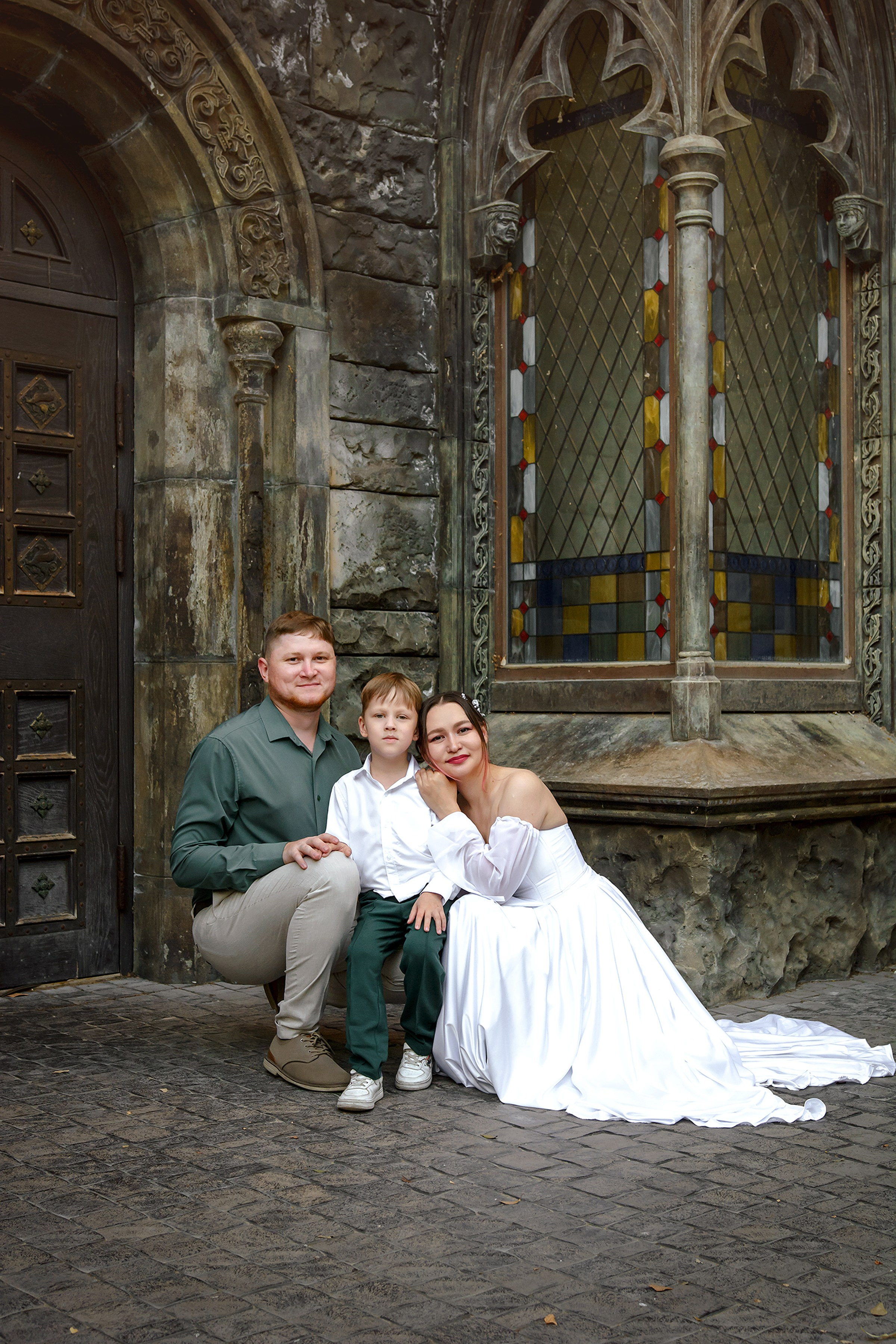Семейная фотосессия у Замка Гарибальди. Фотограф Оксана Сафонова г. Тольятти