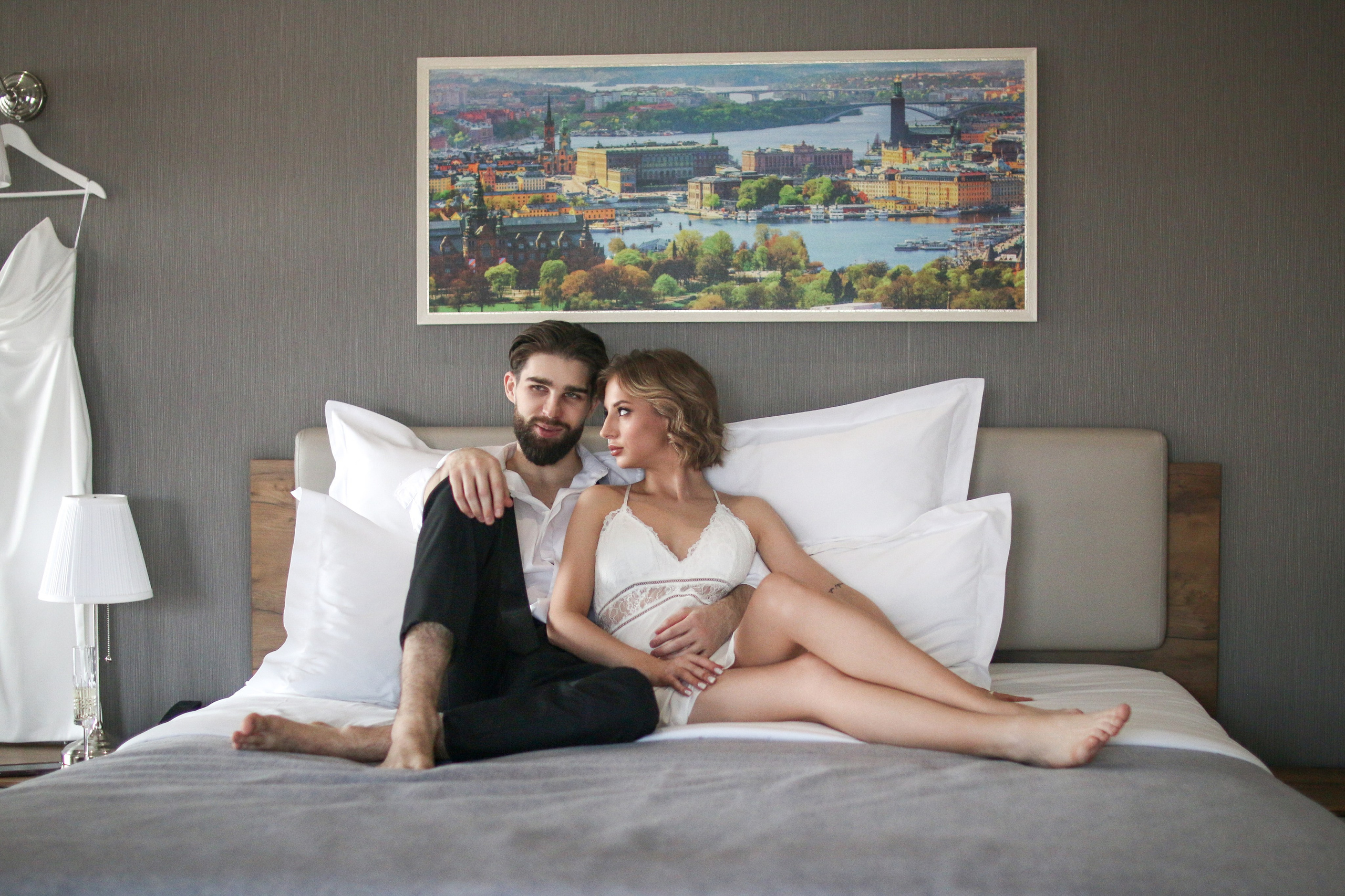 Сборы в отеле (Виталина и Константин). Свадебный и репортажный фотограф Николай Доровских