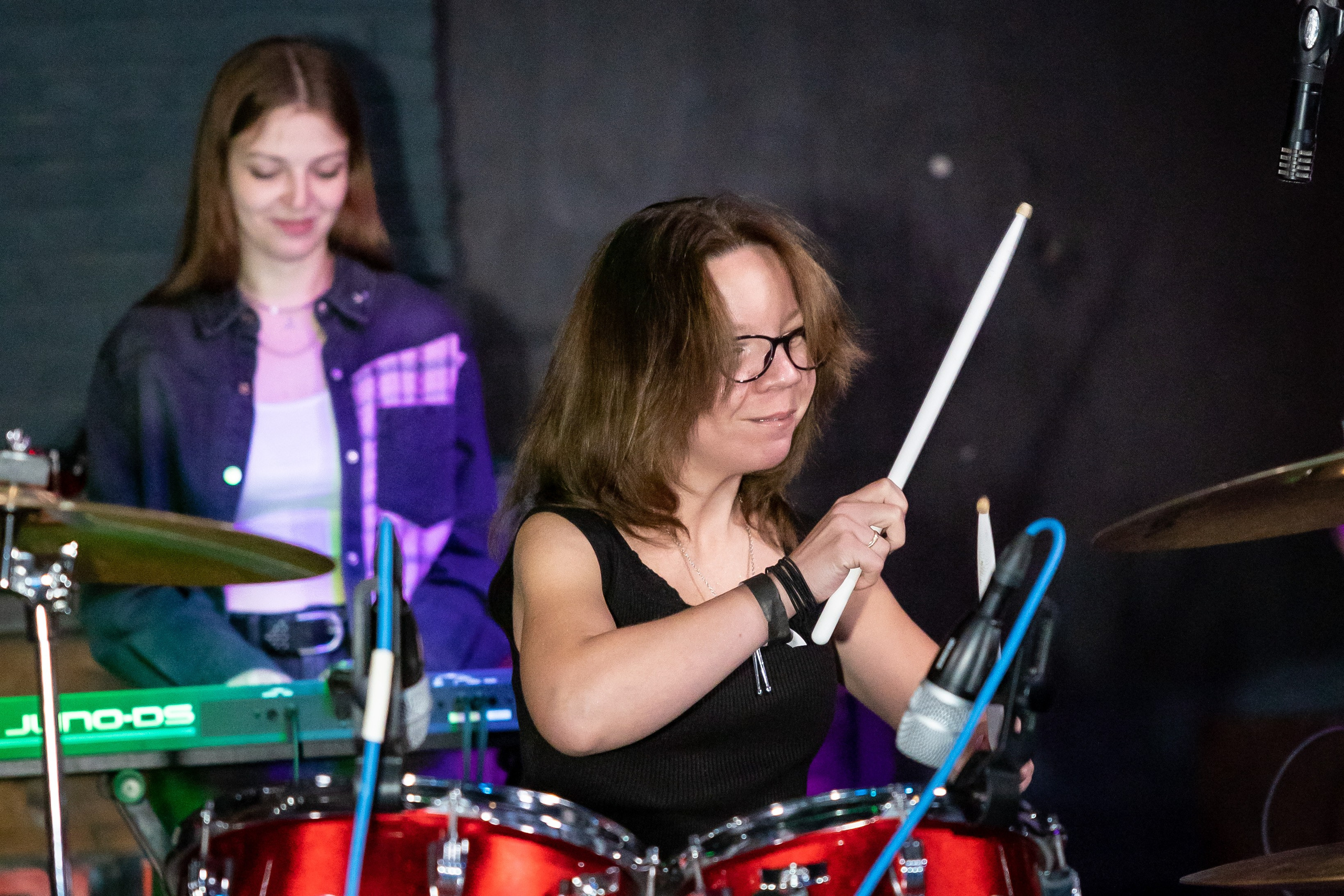 Концерт «Не Школа Барабанов» в Клубе «SOVA». Фотограф Владимир Охрименко