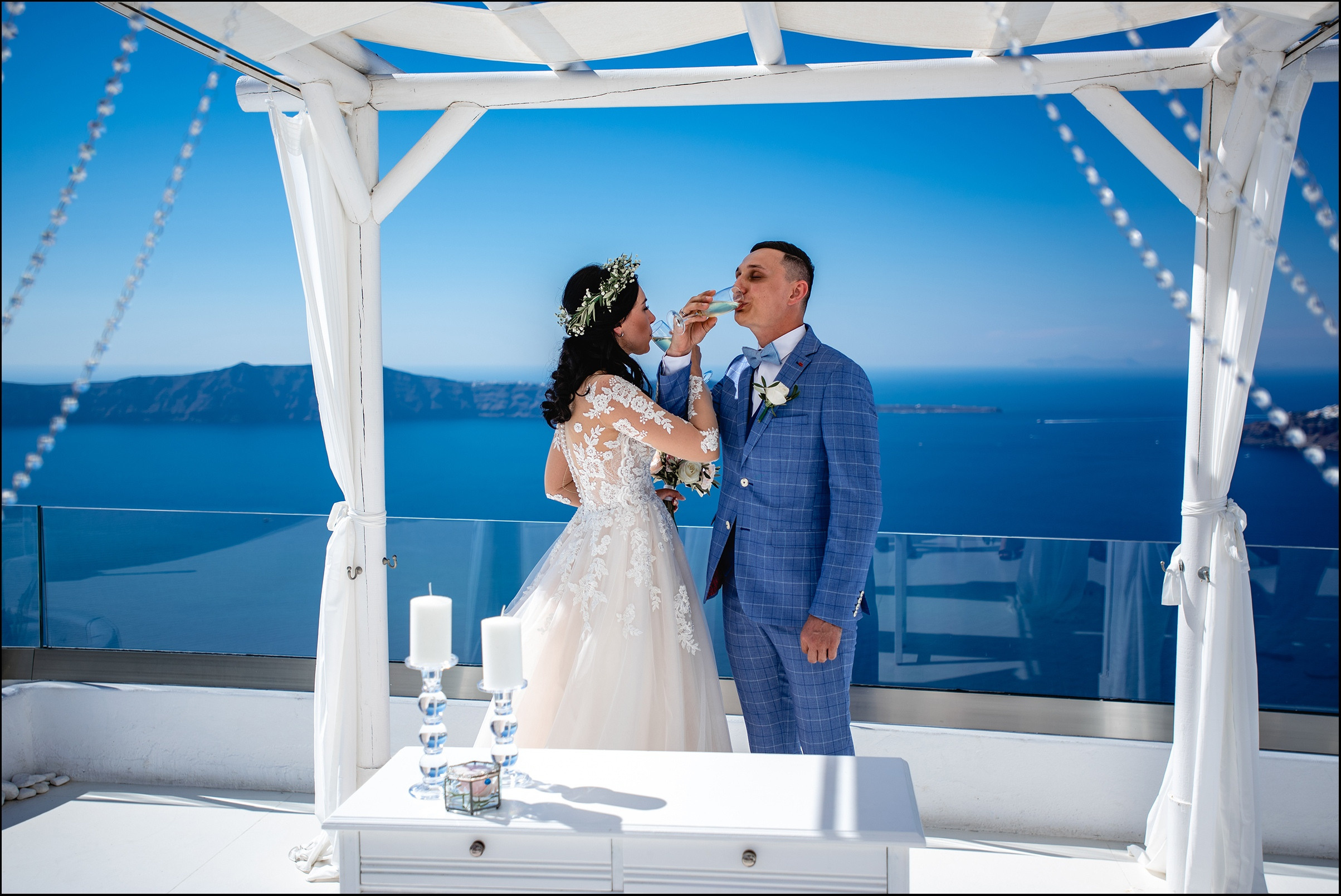 СВАДЬБА (Диана и Василий, о.Санторини). Свадебный и семейный фотограф в Воронеже Алексей Юрин