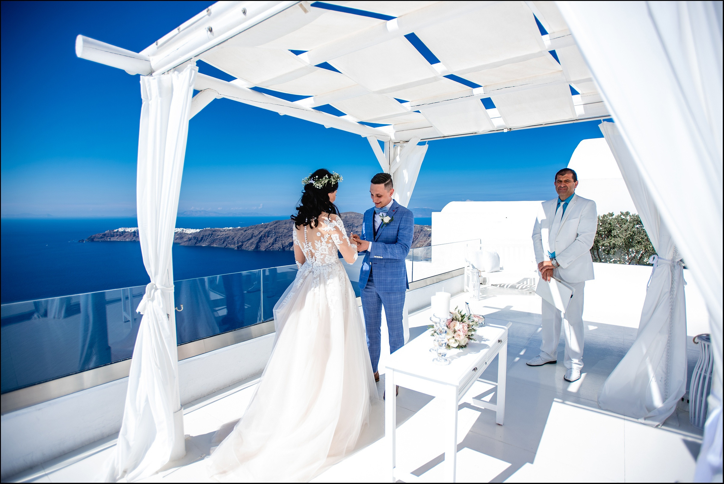 СВАДЬБА (Диана и Василий, о.Санторини). Свадебный и семейный фотограф в Воронеже Алексей Юрин