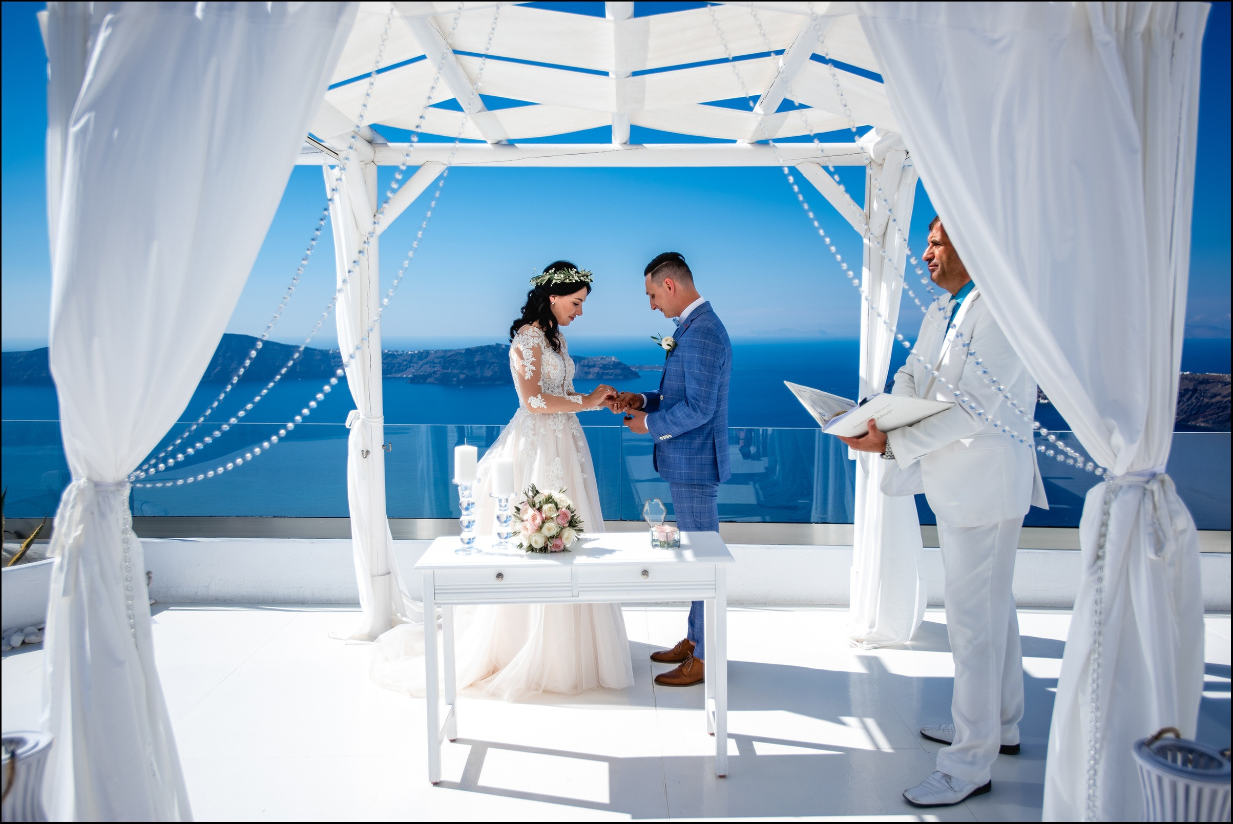 СВАДЬБА (Диана и Василий, о.Санторини). Свадебный и семейный фотограф в Воронеже Алексей Юрин