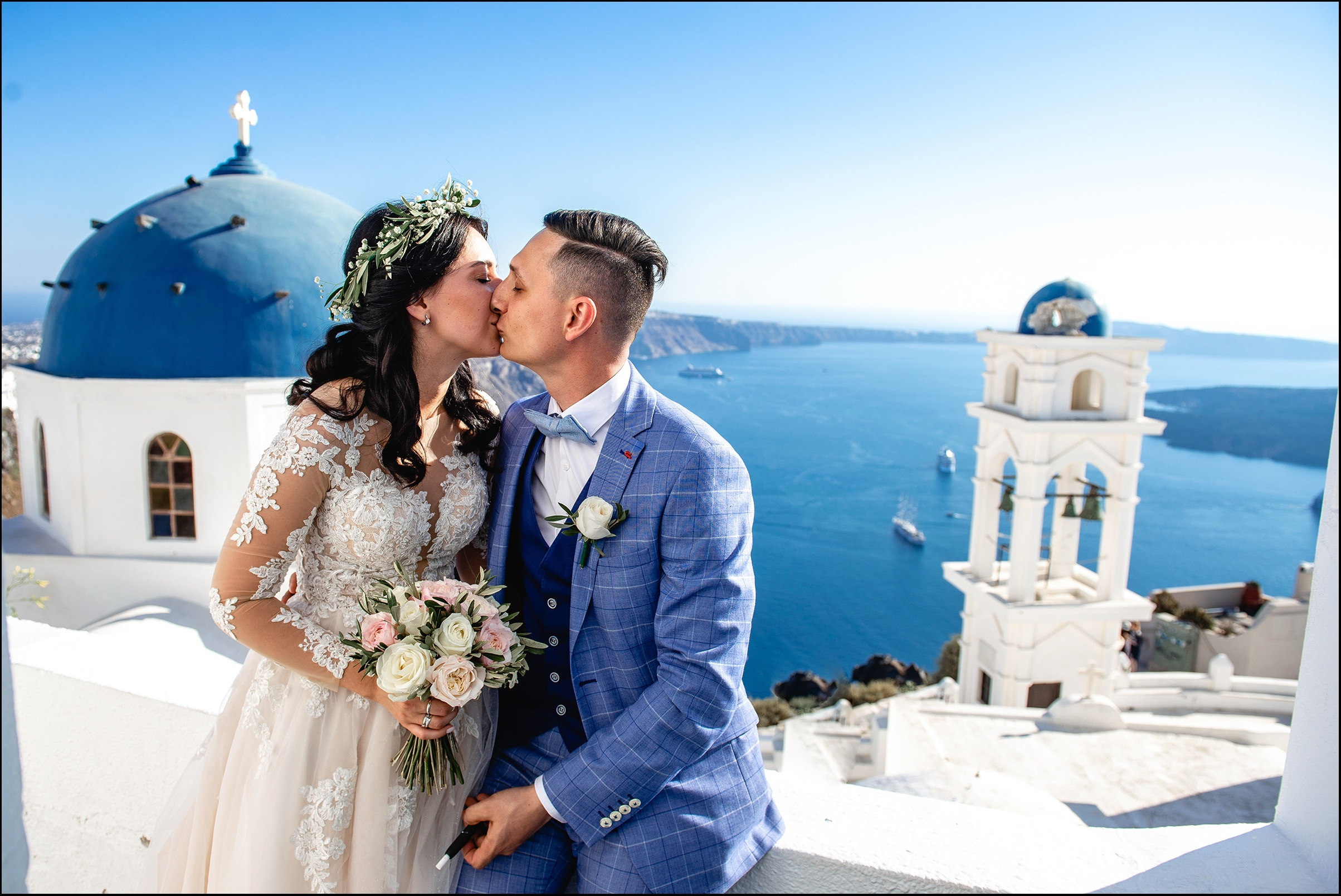 СВАДЬБА (Диана и Василий, о.Санторини). Свадебный и семейный фотограф в Воронеже Алексей Юрин