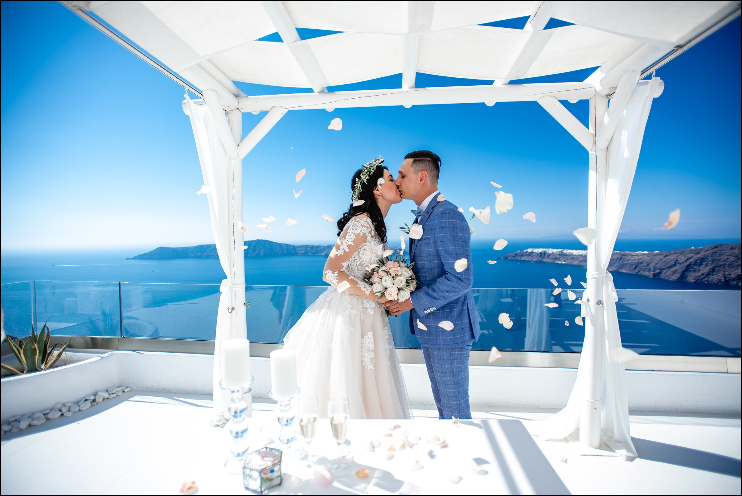 СВАДЬБА (Диана и Василий, о.Санторини). Свадебный и семейный фотограф в Воронеже Алексей Юрин